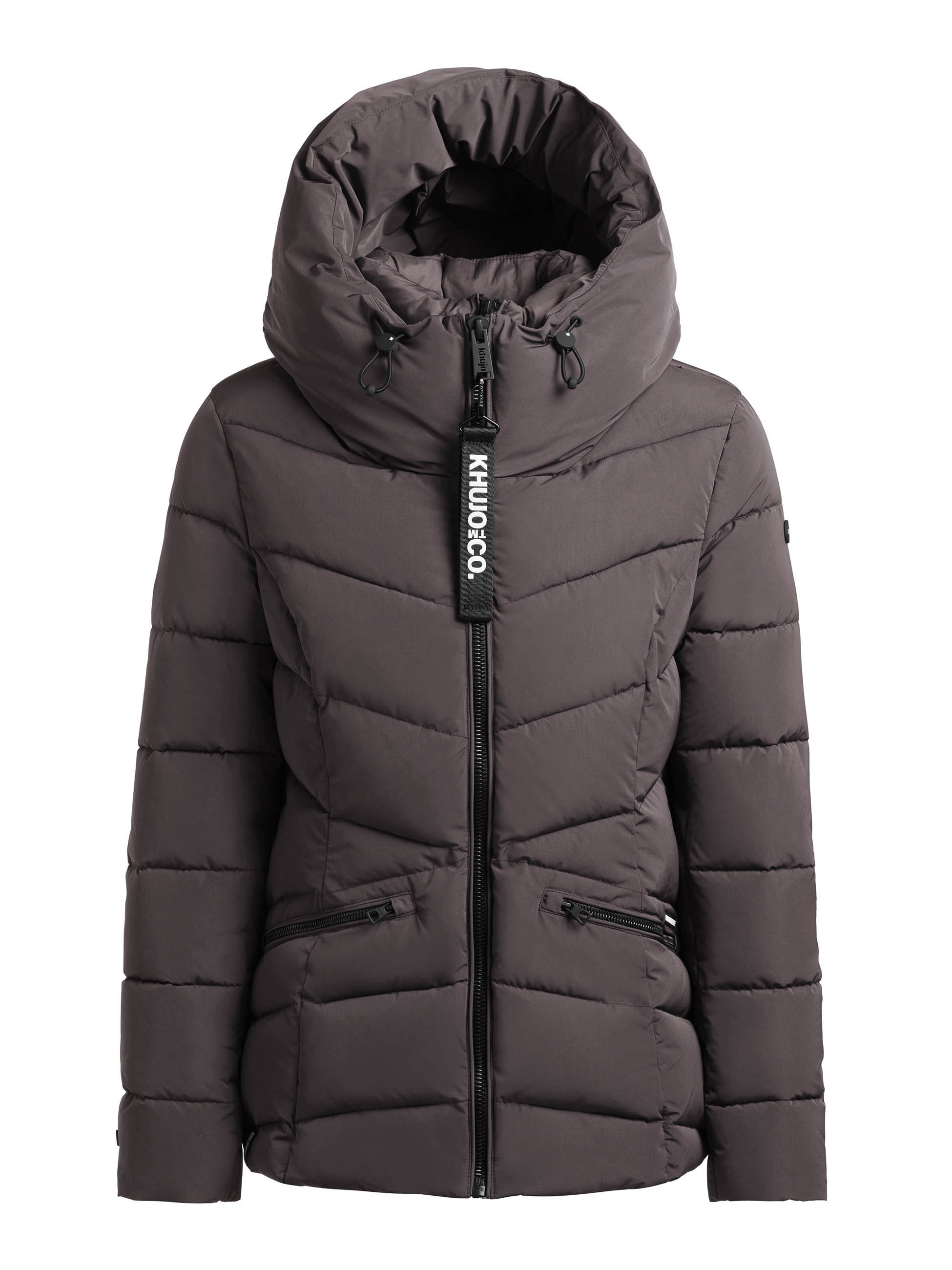 khujo Steppjacke »HERSCH2« mit Kapuze mit Wiener Naht