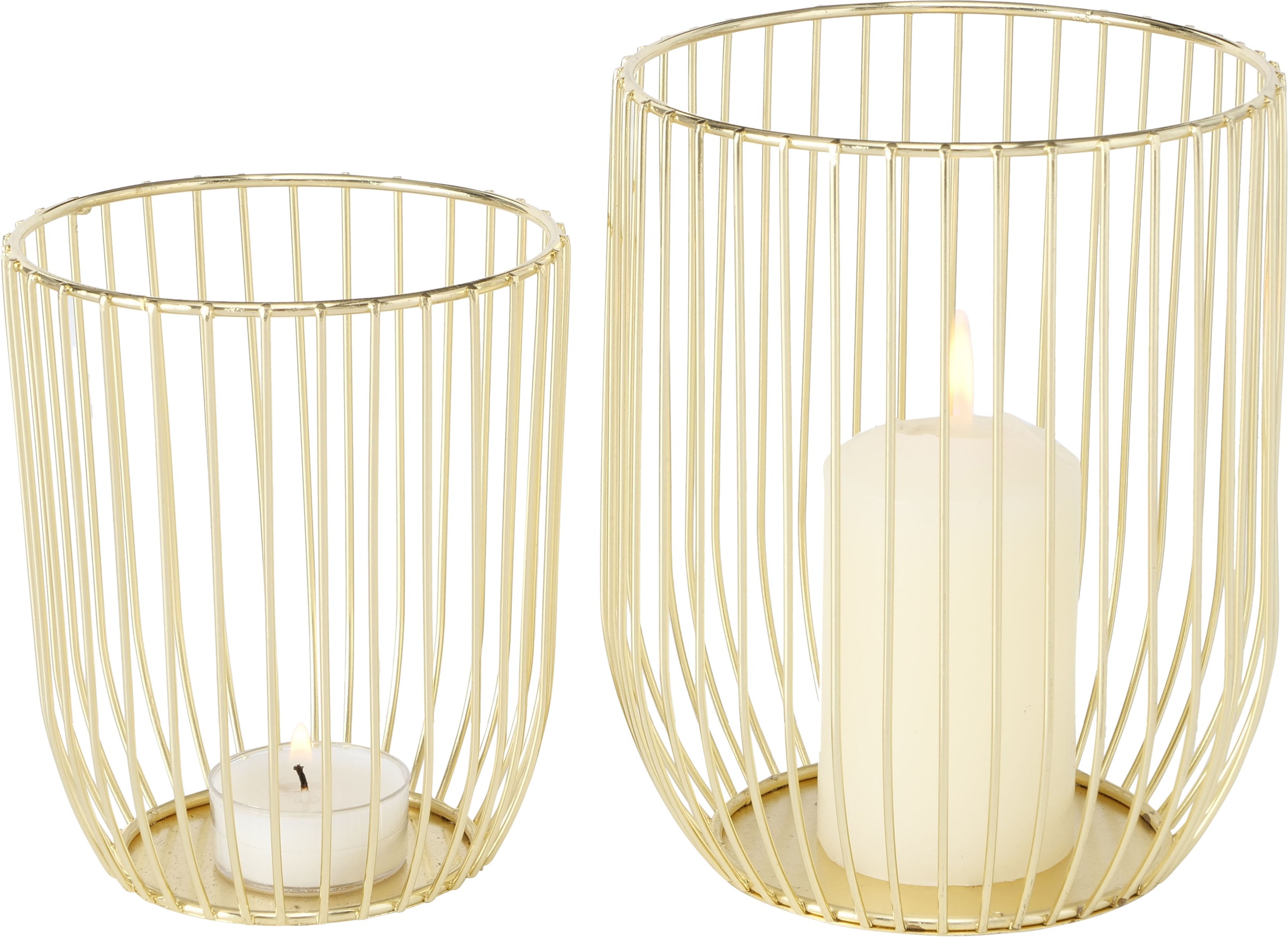 Image of BOLTZE Windlicht »Liza«, (Set, 2 St.), aus Eisen bei Ackermann Versand Schweiz