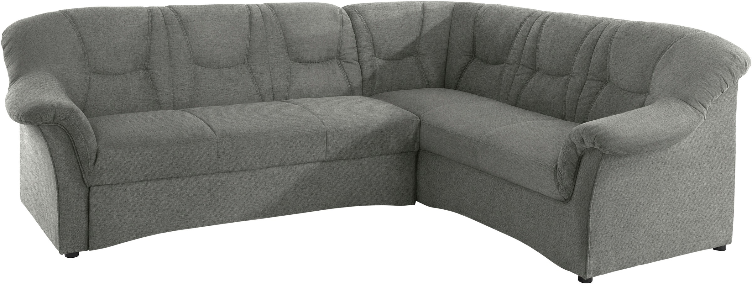 DOMO collection Ecksofa »Sarafina zeitlos und komfortabel, optional mit Federkern, L-Form«, wahlweise mit Bettfunktion