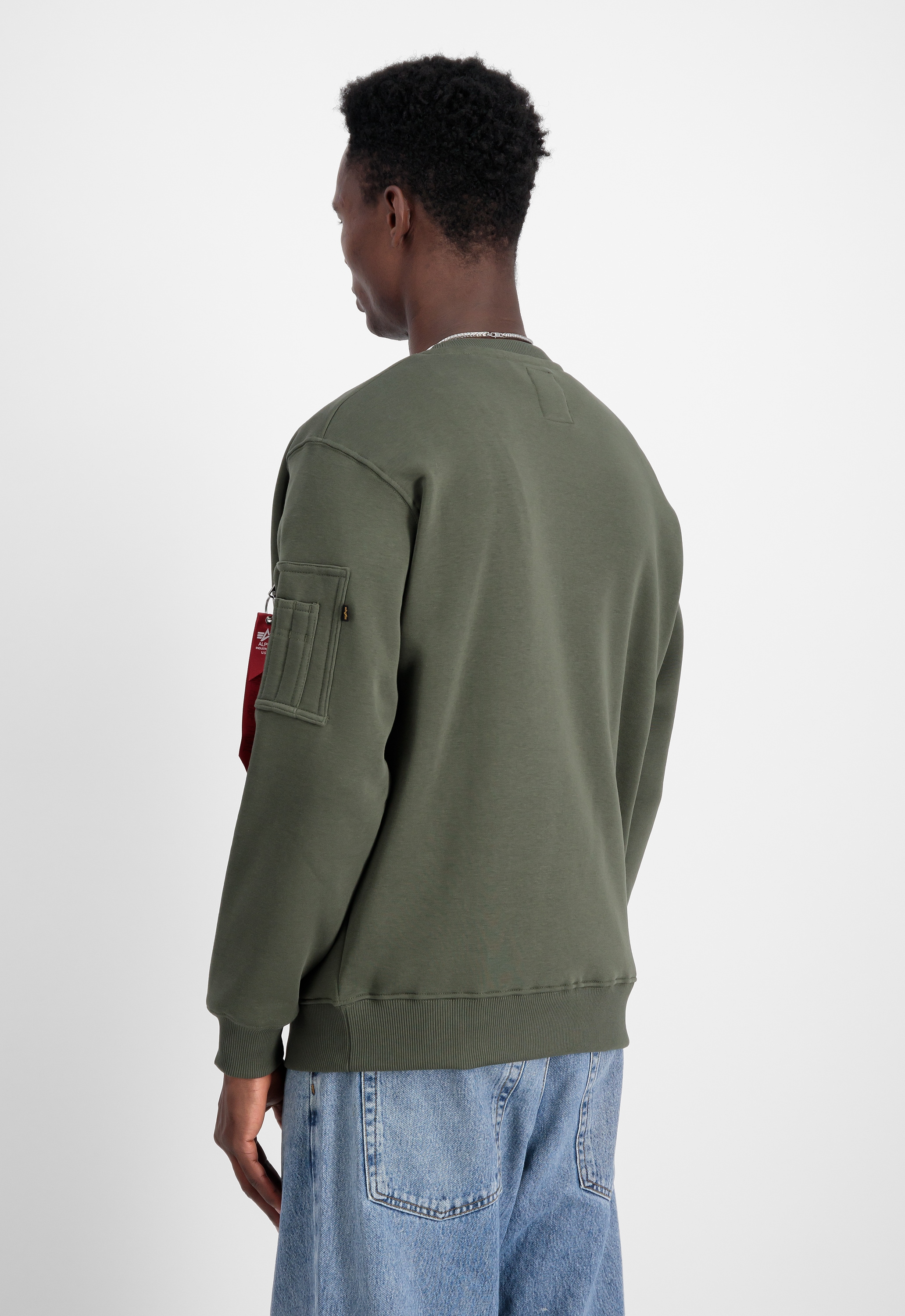 Alpha Industries Sweater »Alpha Industries Men - Sweatshirts 3D Small Logo Sweater«