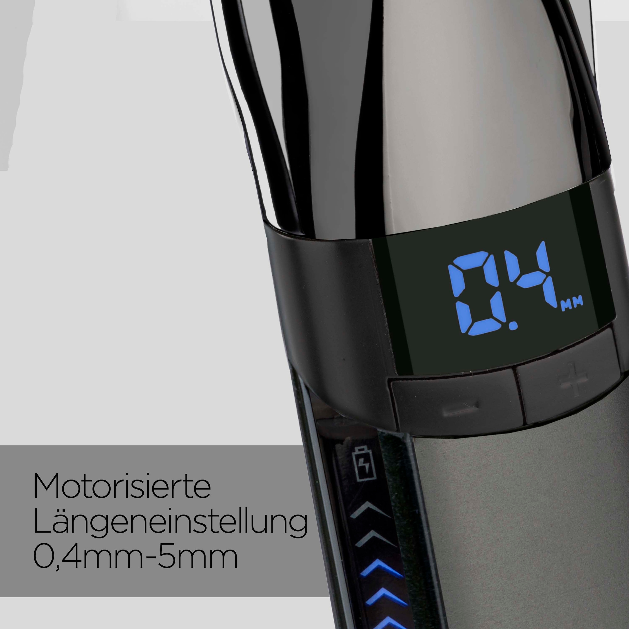 BaByliss Bartschneider »BaByliss Super-X Metal Stubble Trimmer Bartschneider,  S991E« 0 Aufsätze Flexibler Scherkopf, Titan-Klingen, 24 Schnittlängen von 0,4mm-5mm