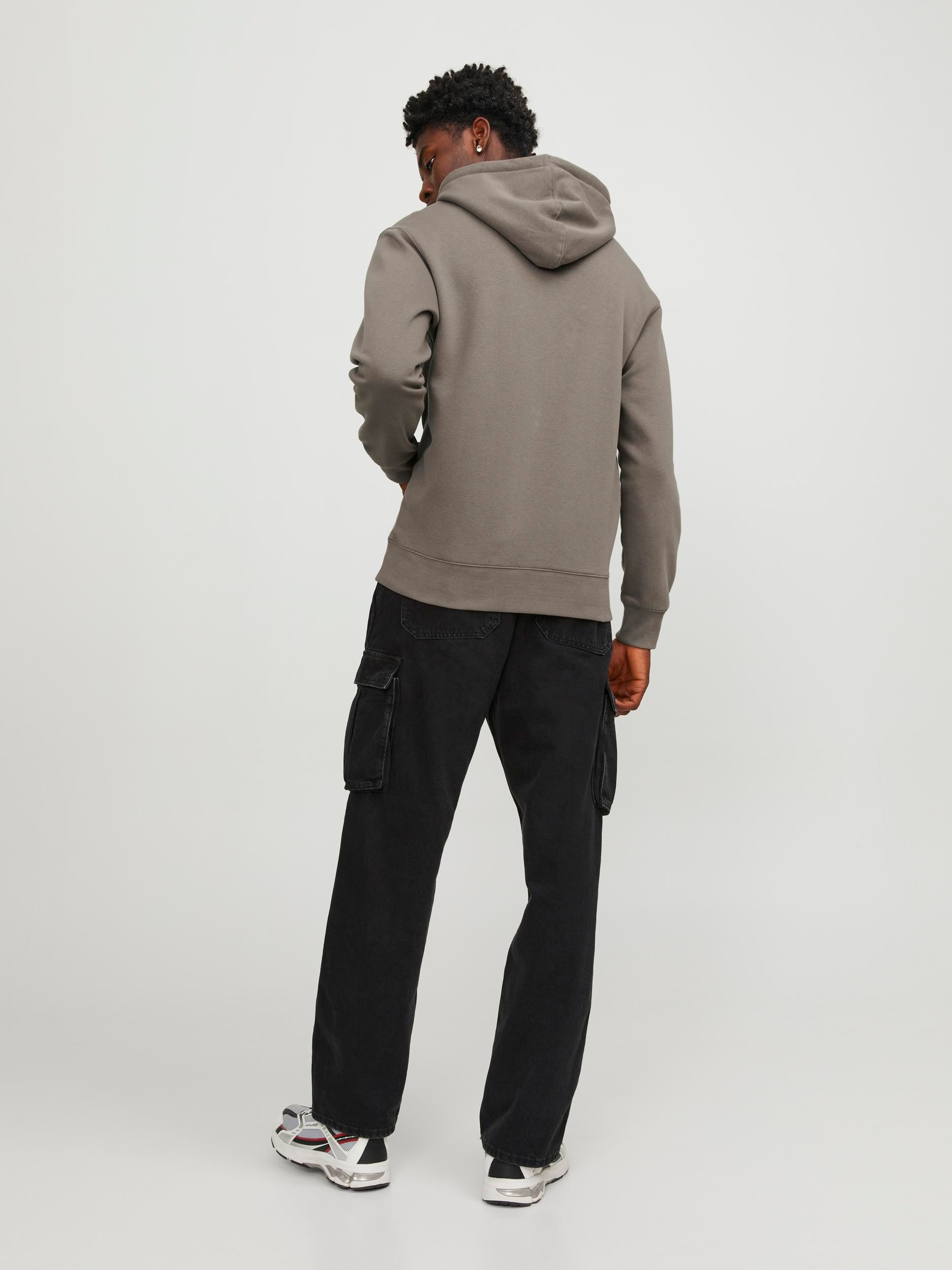 Jack & Jones Kapuzensweatshirt »JJESTAR BASIC SWEAT HOOD NOOS«, mit Rippbündchen