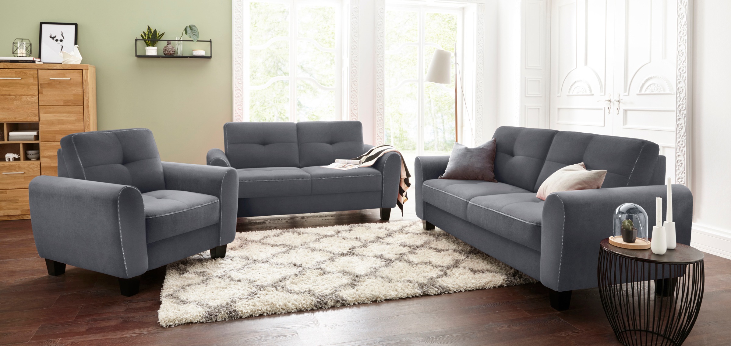 sit&more 2,5-Sitzer »Varese« inklusive Federkern