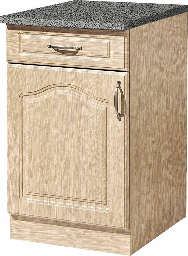 Image of wiho Küchen Unterschrank "Linz" 50 cm breit, in Landhaus-Optik