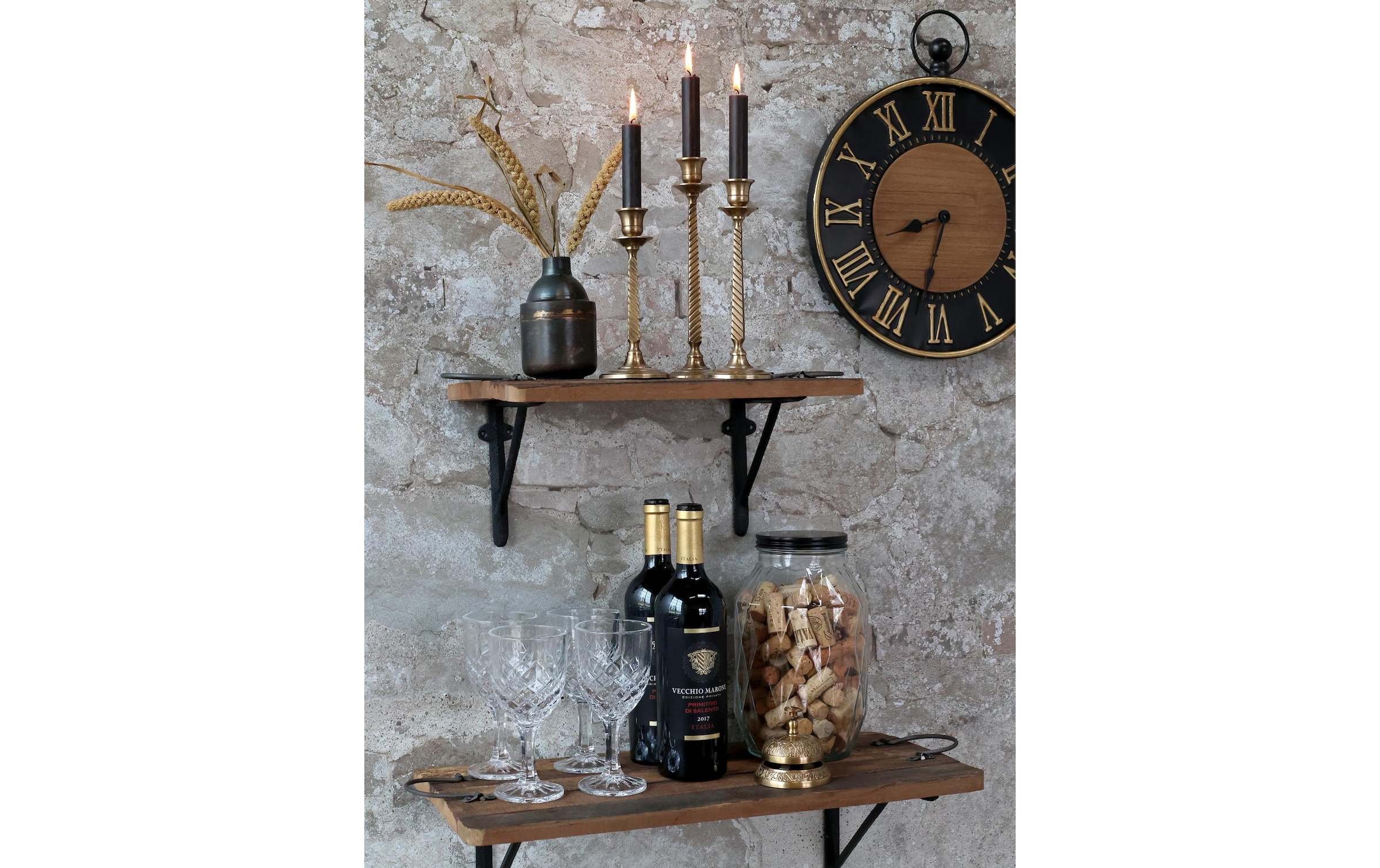   Wandregal »Chic Antique Regallträger 19,5 x 4,8 x 27 cm«