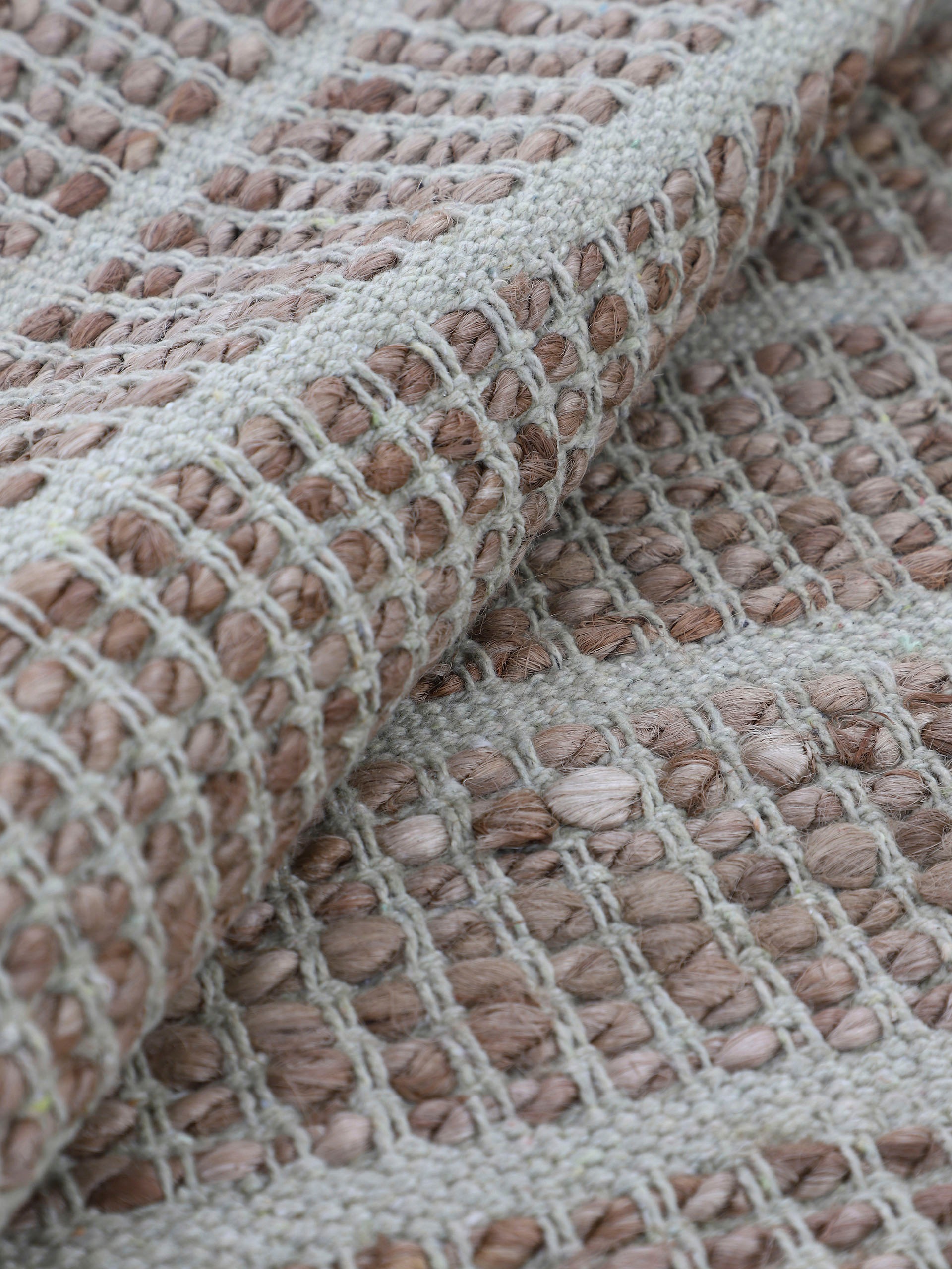 carpetfine Teppich »Lara«, rechteckig, 6 mm Höhe, Wendeteppich aus Jute/Baumwolle, Wohnzimmer