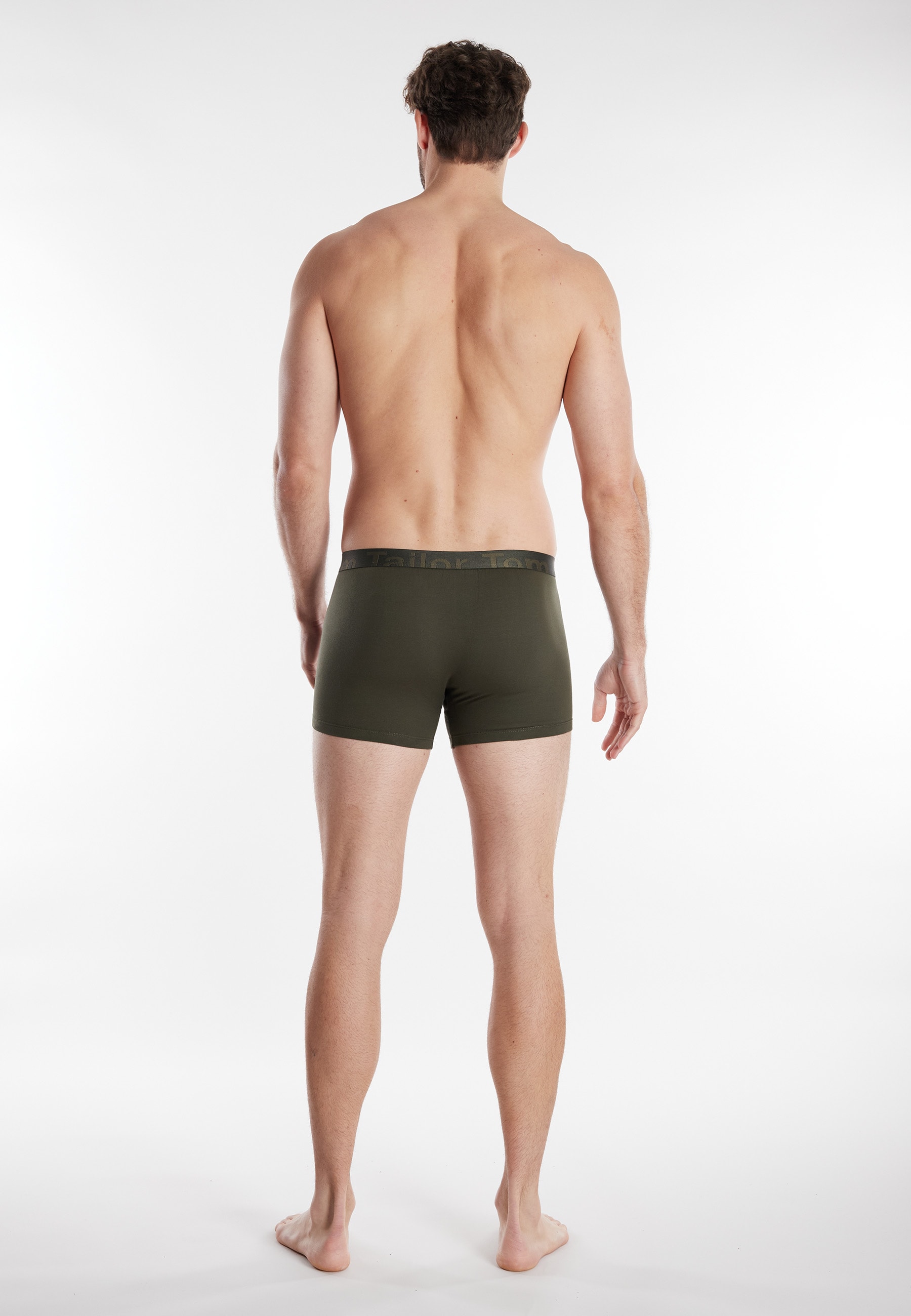 TOM TAILOR Boxershorts »Buffer« Logobund, basic, eng, bequem, weich, Baumwollmix