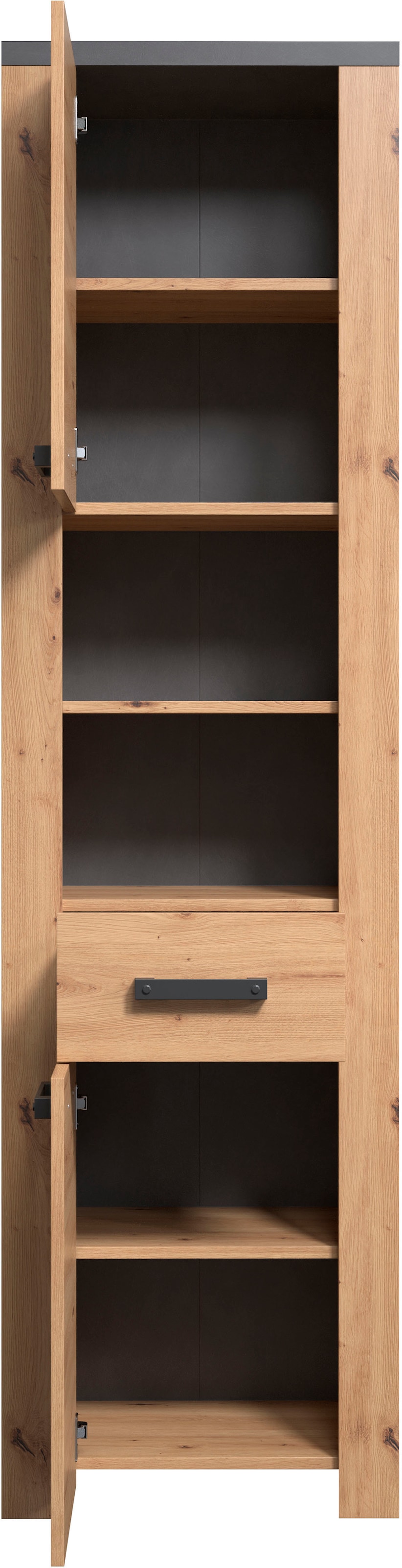 welltime Armoire haute »Ambres« 1 cuis tlg. armoire haute avec fonction soft-close - (L/P/H) 53/35/196 cm