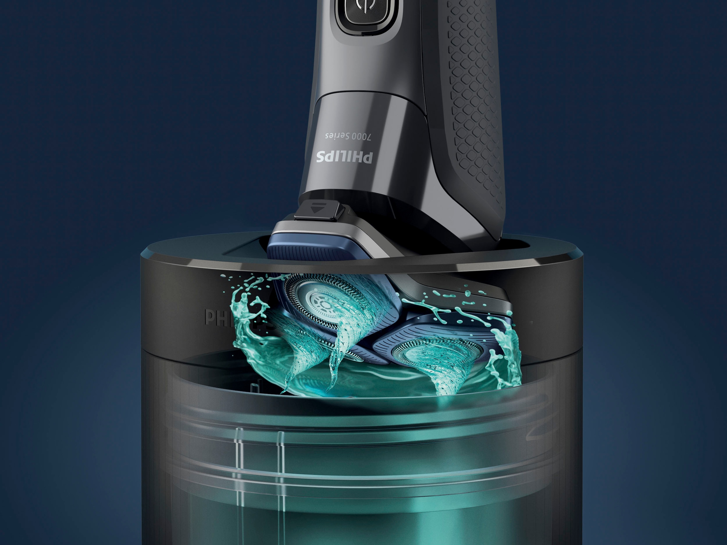 Philips Rasierer-Reinigungsstation »Quick Clean Pod QCP10/01« Tiefenreinigung in nur 1 Minute