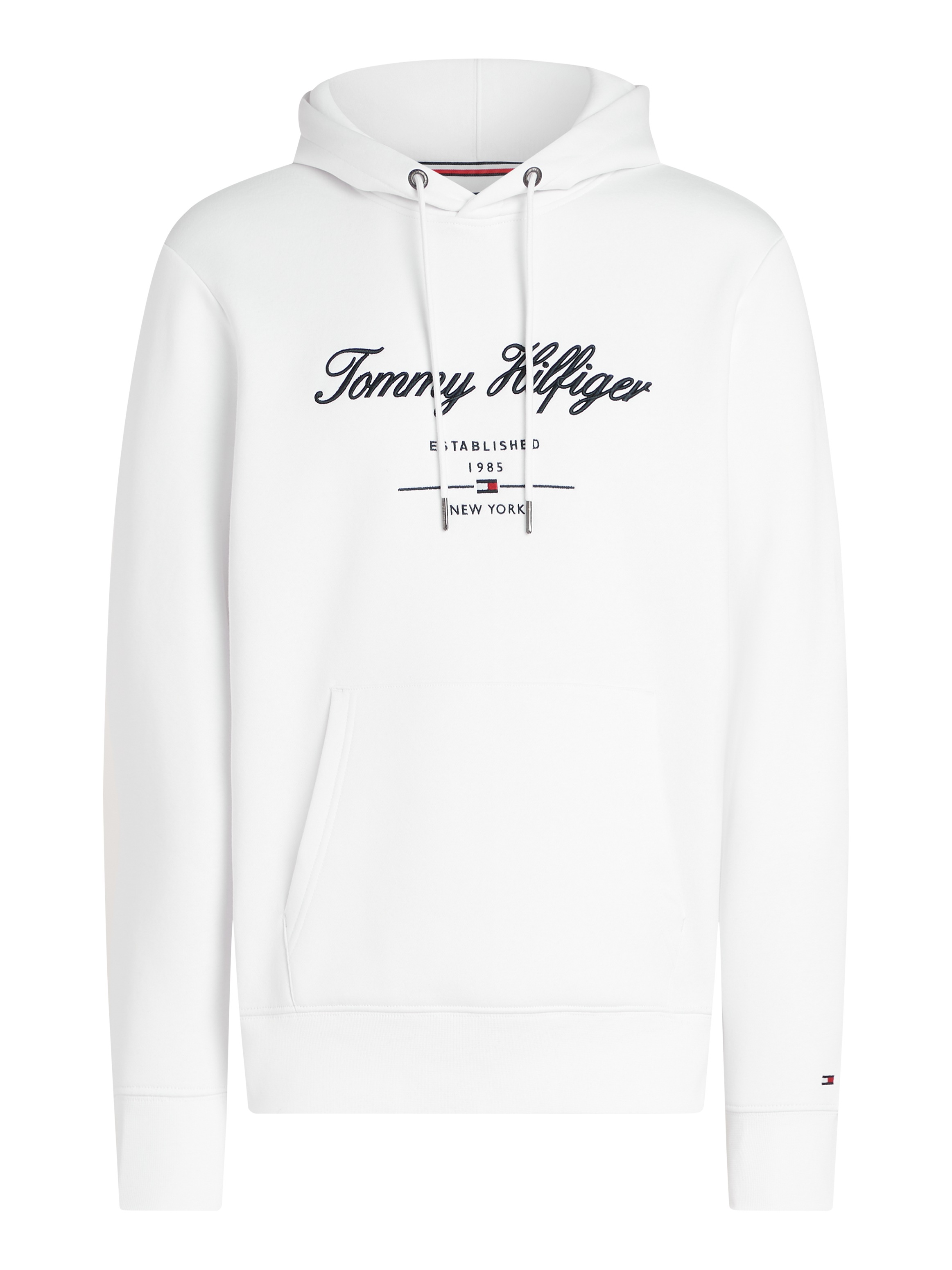 Tommy Hilfiger Hoodie »SCRIPT LOGO HOODY«, mit aufgesticktem Logo