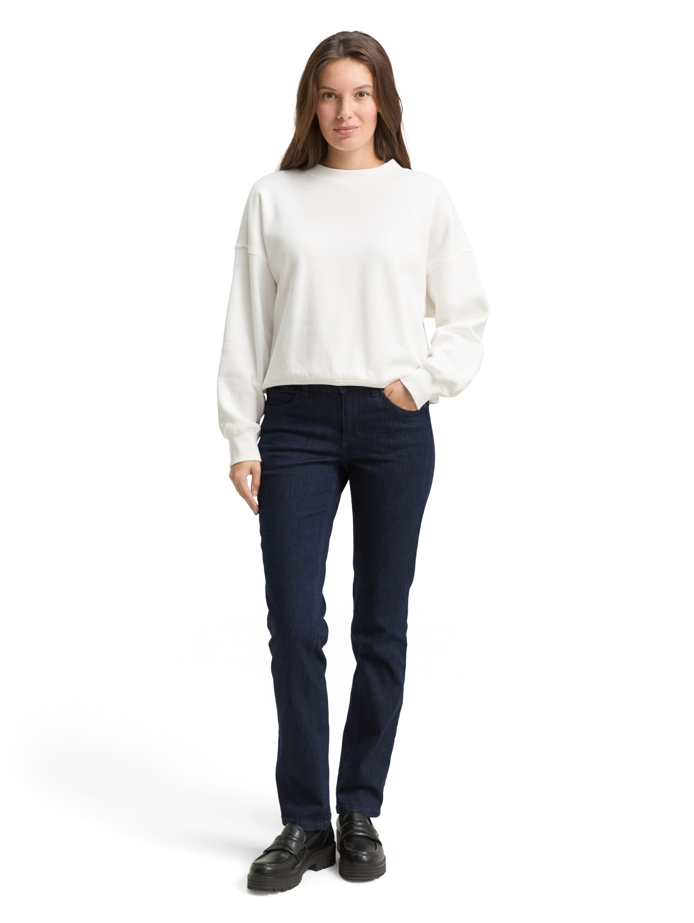 TOM TAILOR Jeans droit »Alexa - Straight« in 5-Pocket-Form