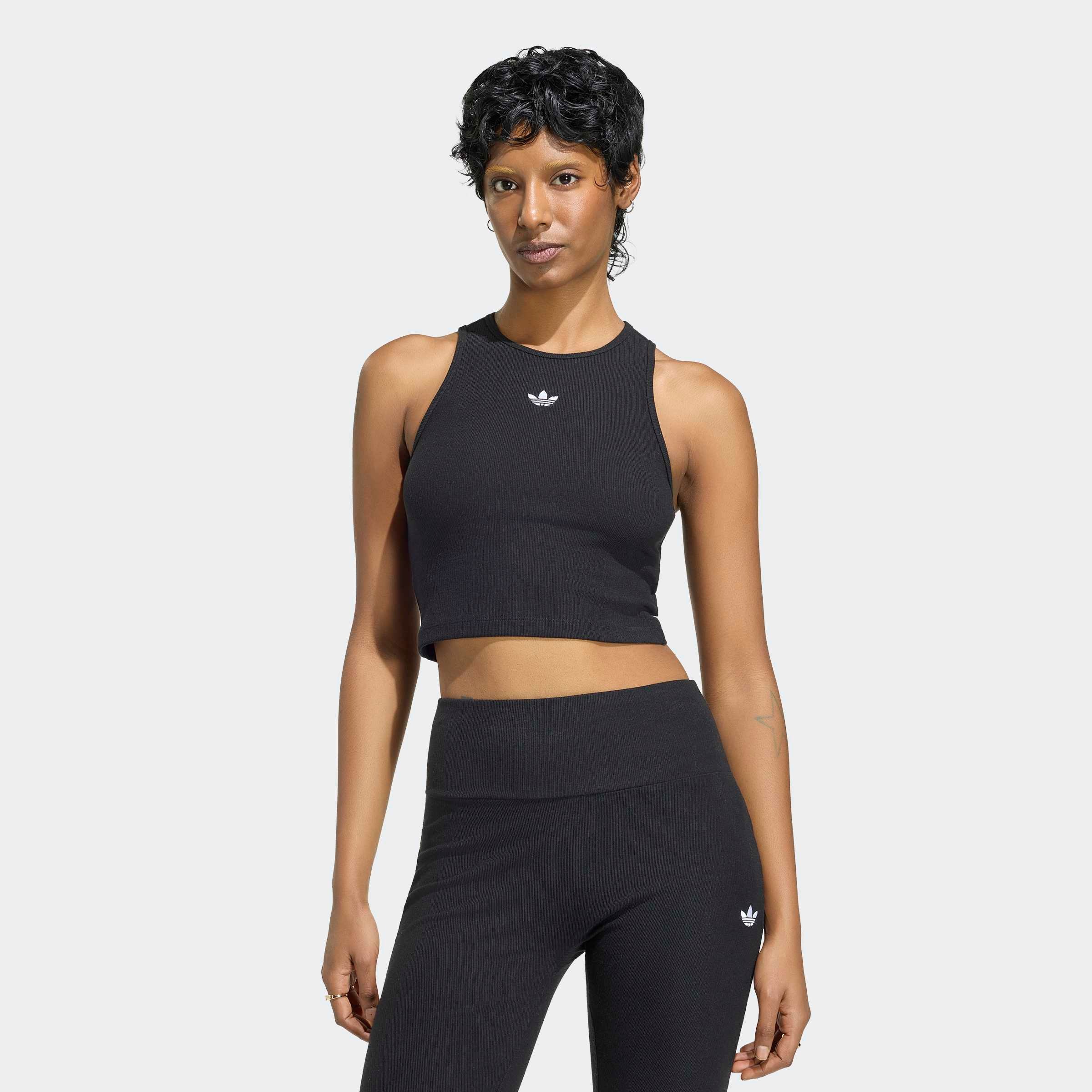 adidas Originals Tanktop »ESSENTIALS, GERIPPT«