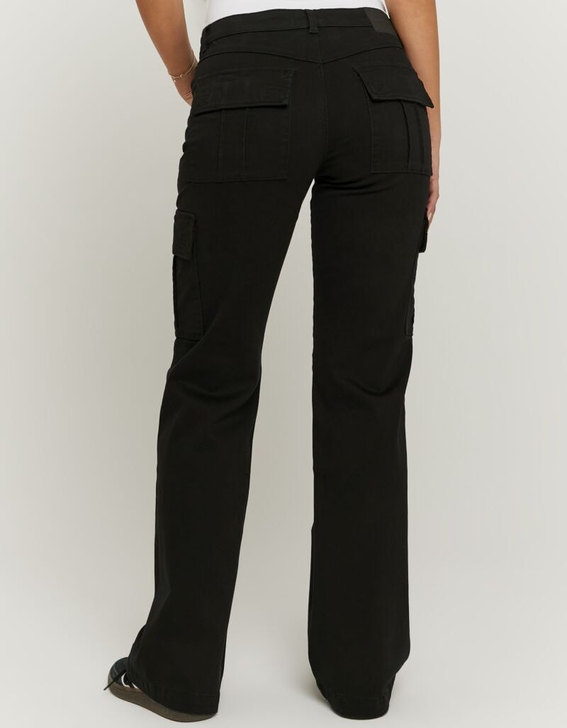 Tally Weijl Bootcuthose »SPACOWELLE«  Baumwollmischung, im Cargo-Stil mit seitlichen Taschen