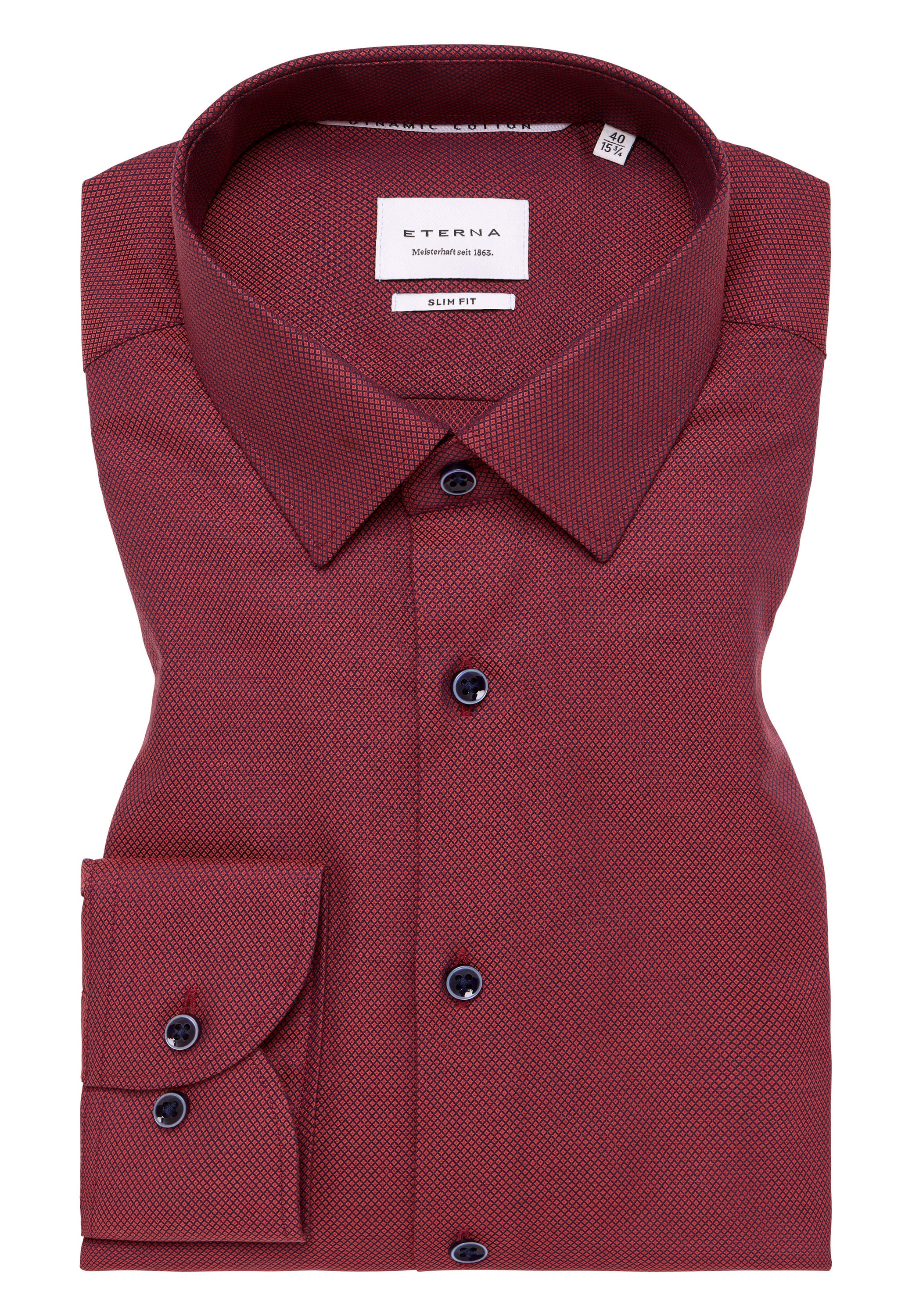 Eterna Chemise à manches longues »SLIM FIT« NON IRON (bügelfrei)