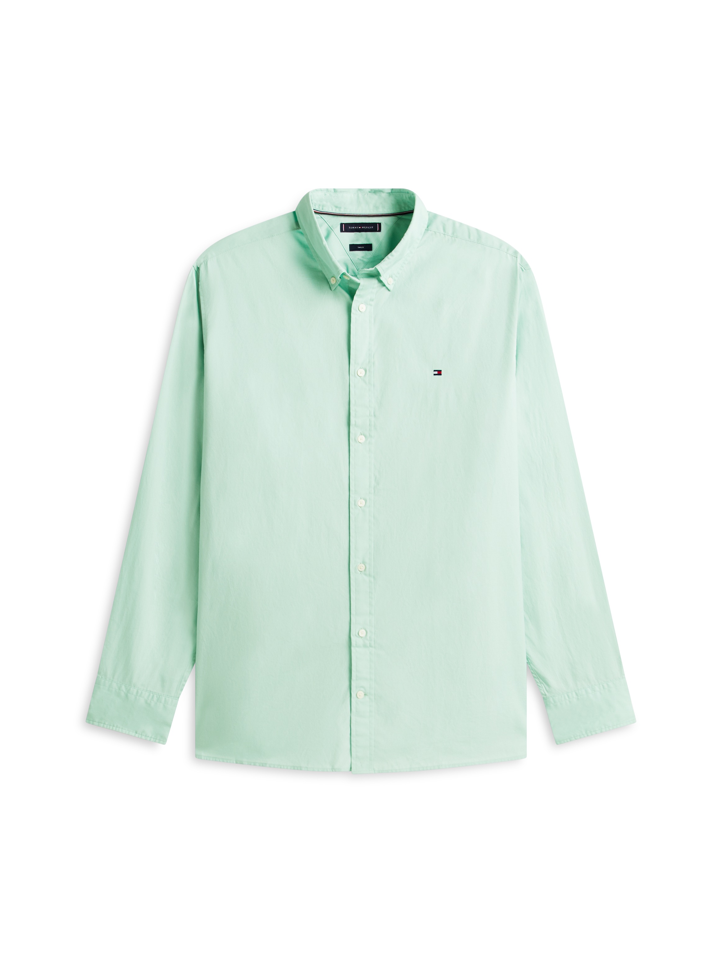 Tommy Hilfiger Big & Tall Langarmhemd »BT-FLEX POPLIN SOLID« Grosse Grössen, regular fit