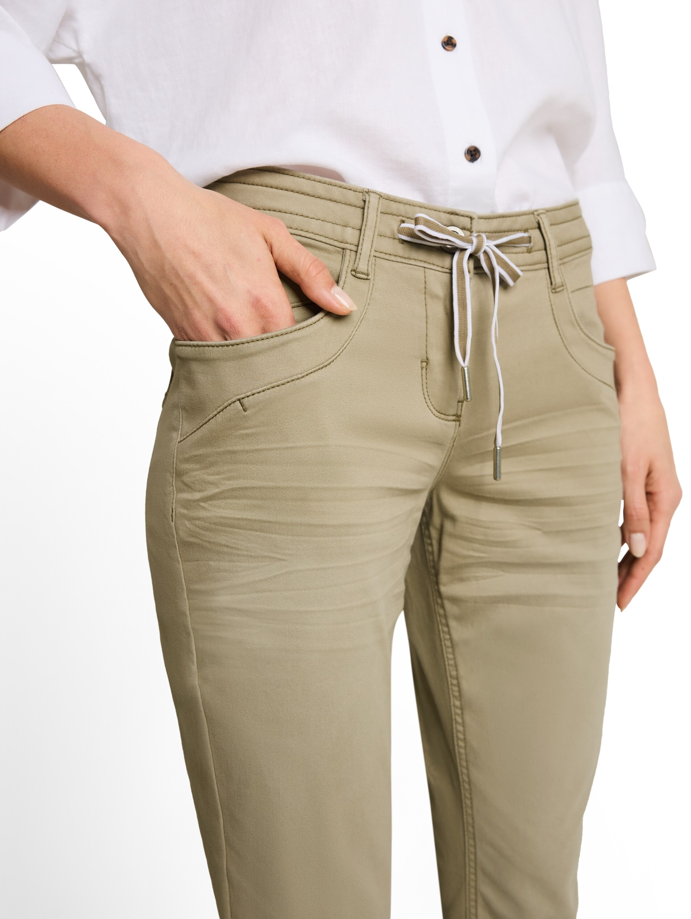 TOM TAILOR »TOM TAILOR Tapered«  mit Bindeband am Bündchen