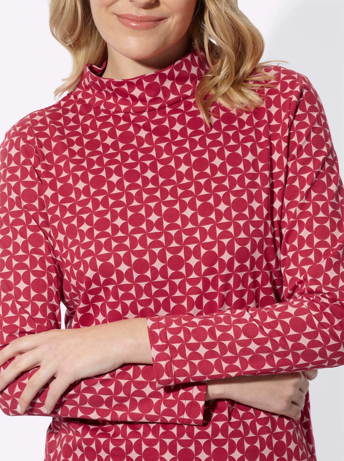 Classic Basics Stehkragenshirt »Langarm-Shirt« 1