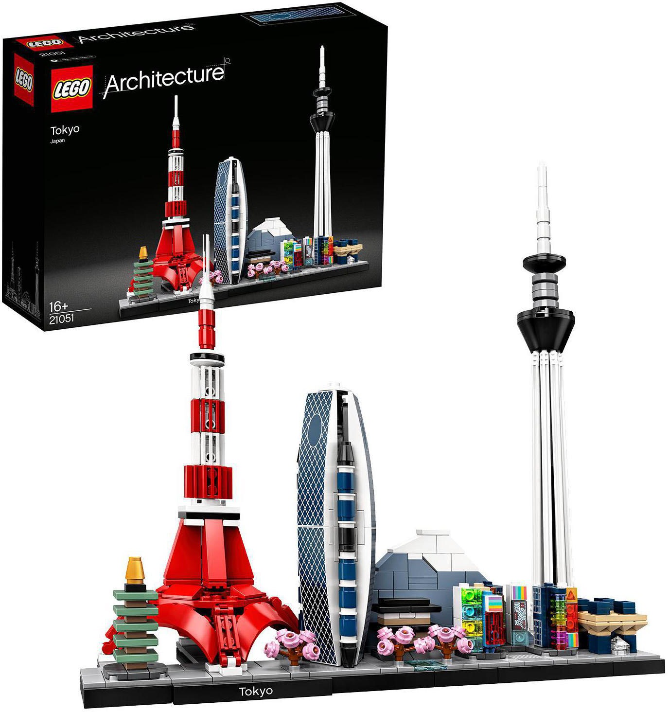 Image of LEGO® Konstruktionsspielsteine »Tokio (21051), LEGO® Achritecture«, (547 St.), Made in Europe bei Ackermann Versand Schweiz