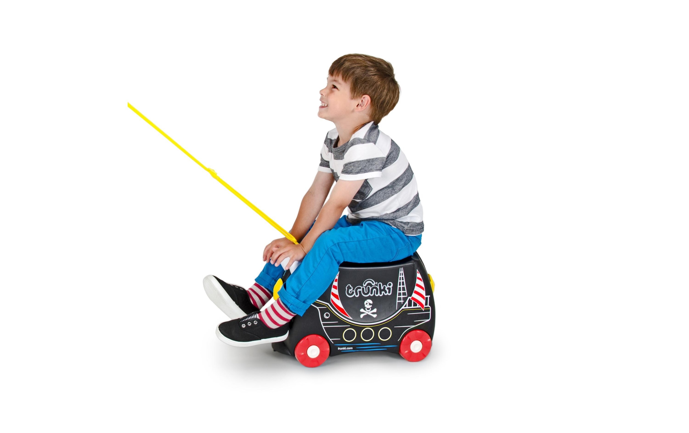 TRUNKI Trolley »Petro Pirat«, 4 Rollen