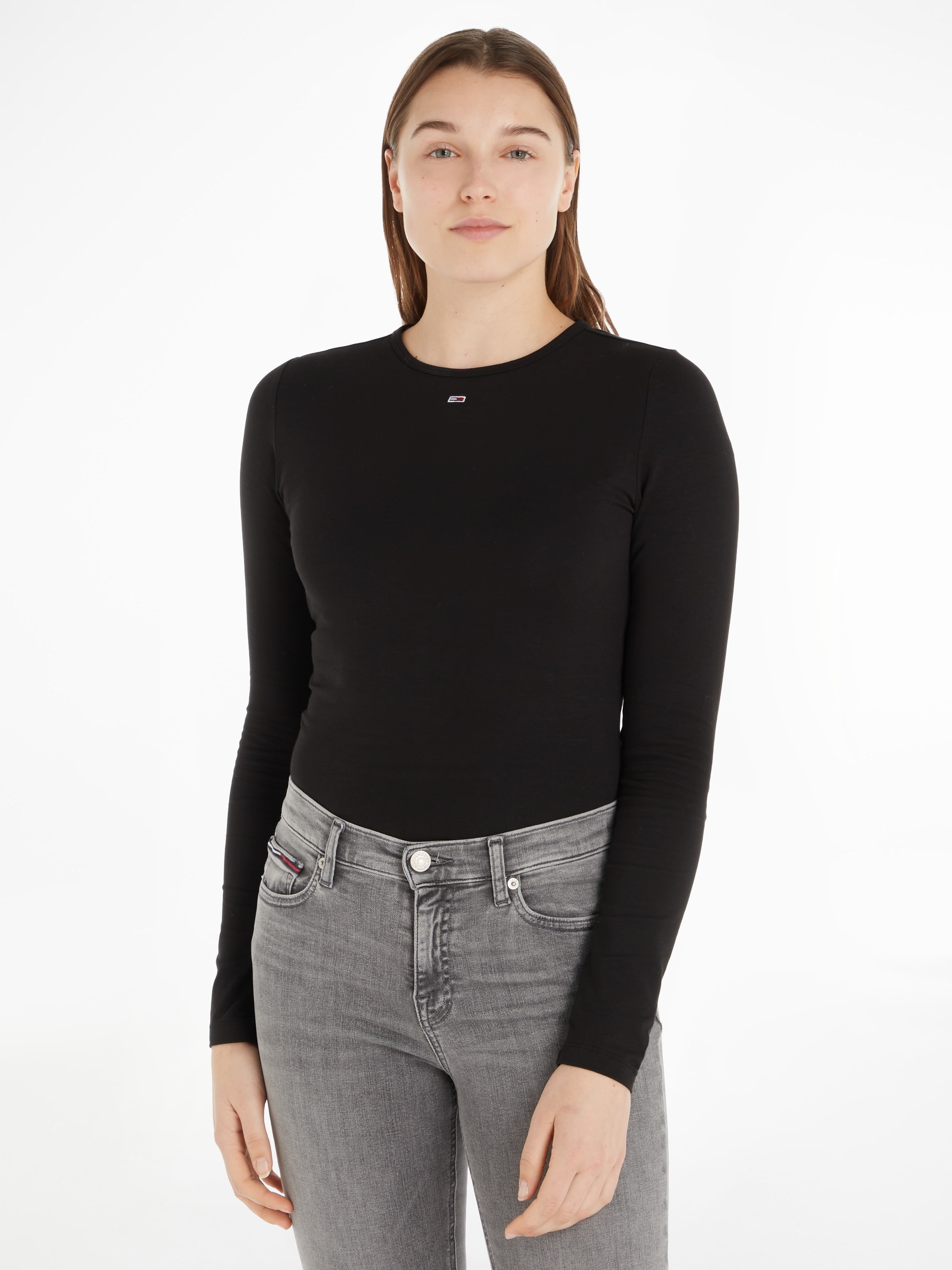 Tommy Jeans Body »TJW ESSENTIAL LS BODY«, mit Tommy Jeans Markenlabel