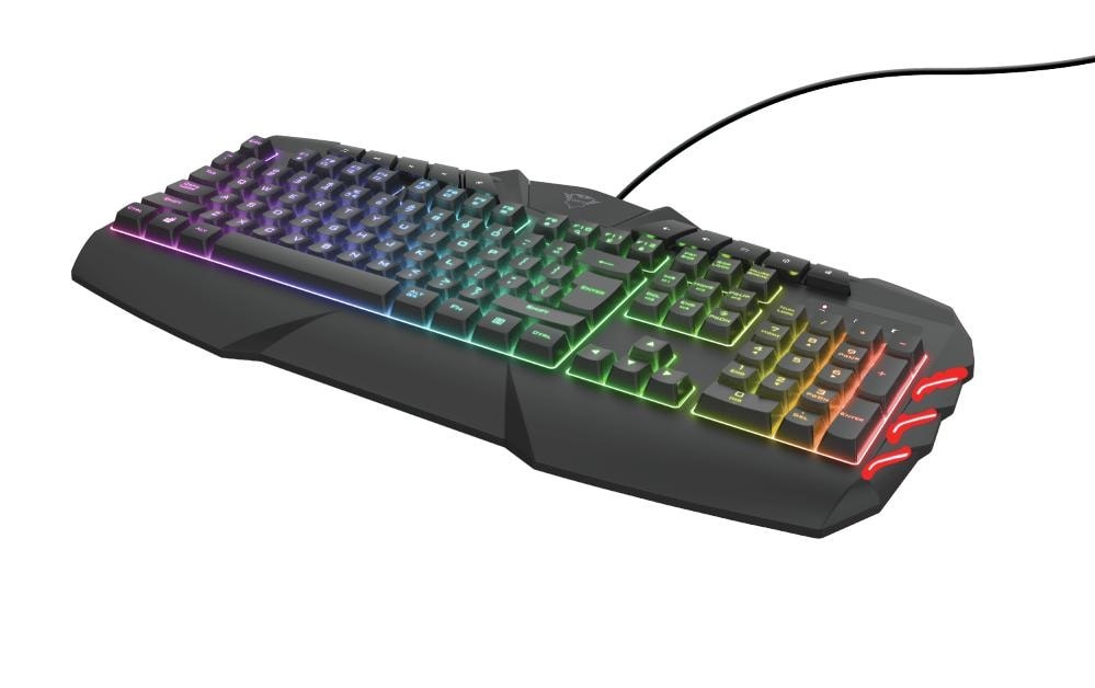 Trust Gaming-Tastatur »GXT 881 ODYSS QWERTZ (CH) Layout«, (Ziffernblock)