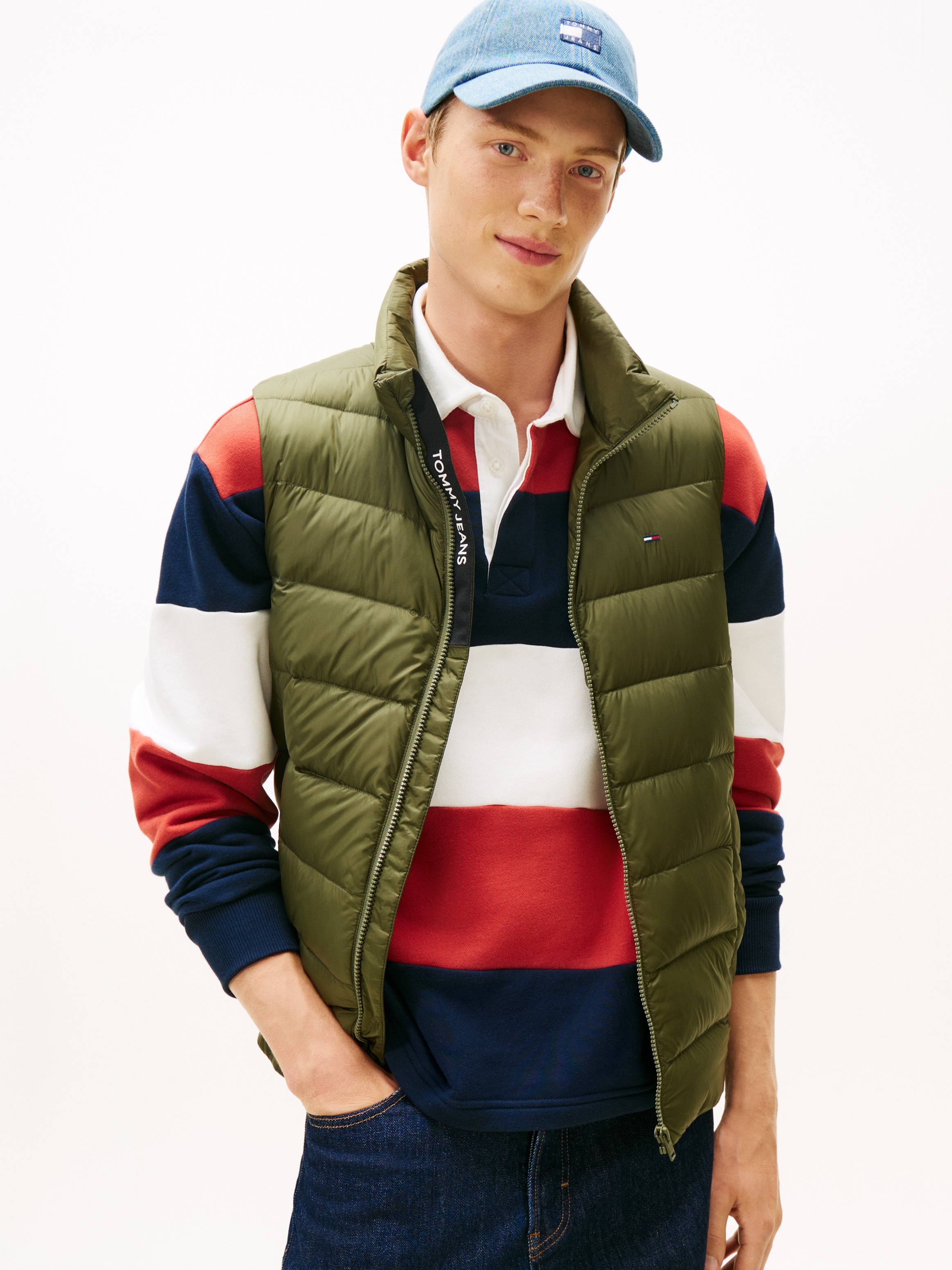 Image of Tommy Jeans Steppweste "TJM LT DOWN VEST EXT" mit Daunenwattierung