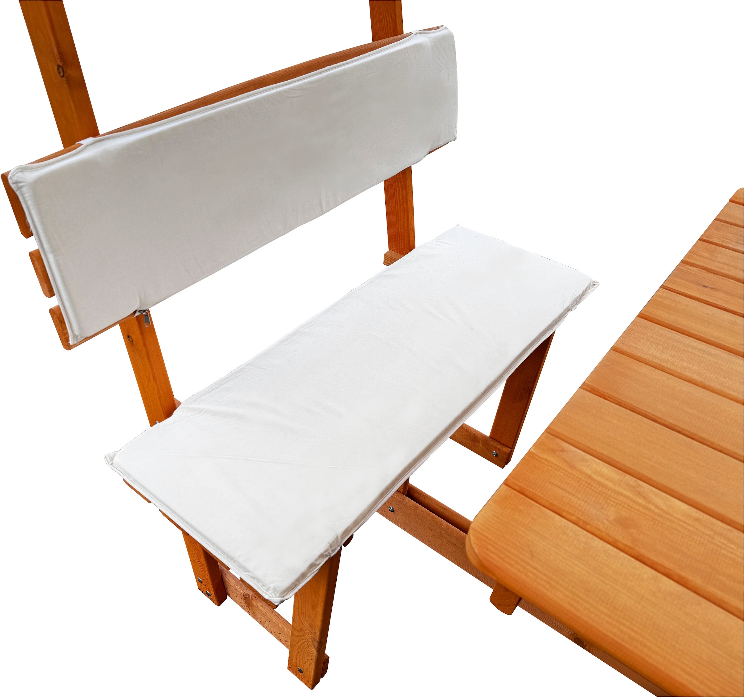 promadino Polsterauflage, für Pavillion »Rosenheim« beige
