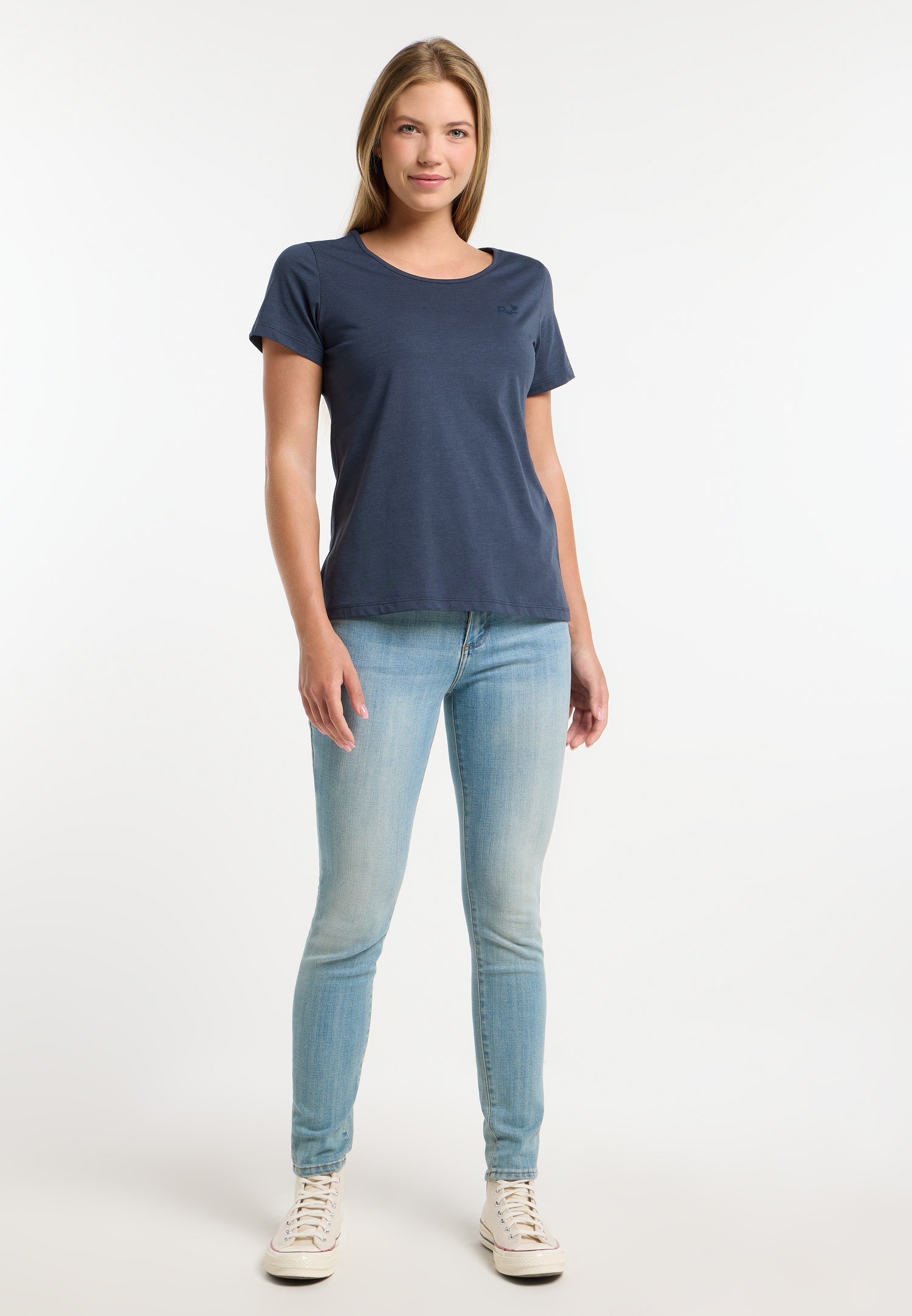 Ragwear Kurzarmshirt »MINTTA« Kurzarmshirt, aus Baumwolle und Polyester, lockere Passform, mit Druck