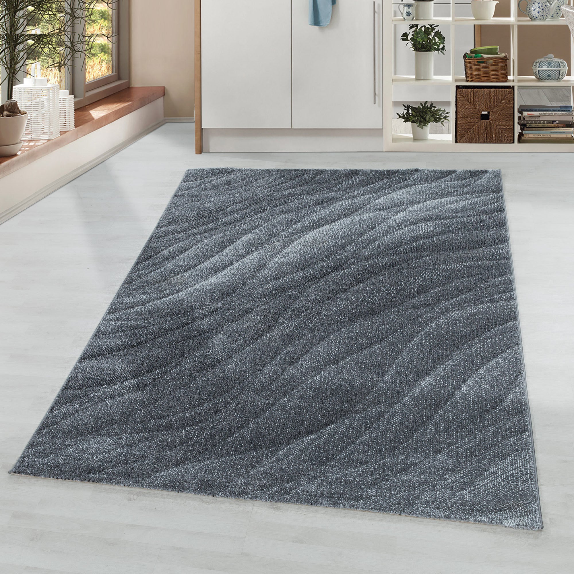 Ayyildiz Teppiche Teppich »OTTAWA 4206«, rechteckig, 8 mm Höhe, Wohnzimmer