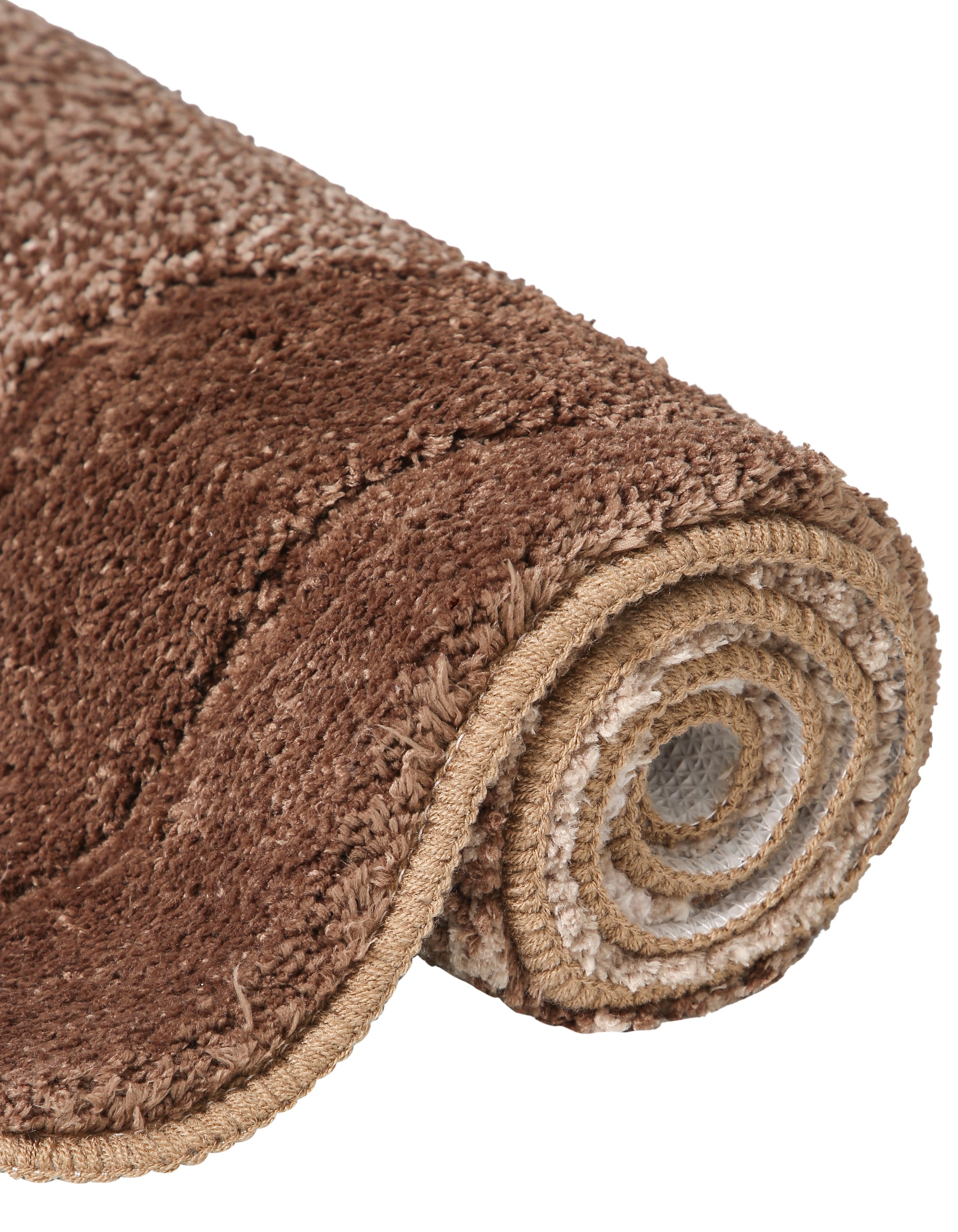 my home Badematte »Josie, Badvorleger, Badezimmer Teppich«, rutschhemmend beschichtet, fussbodenheizungsgeeignet-schnell trocknend-strapazierfähig, Badteppich, Badematten, rechteckig, rund & als 3-tlg. Set erhältlich