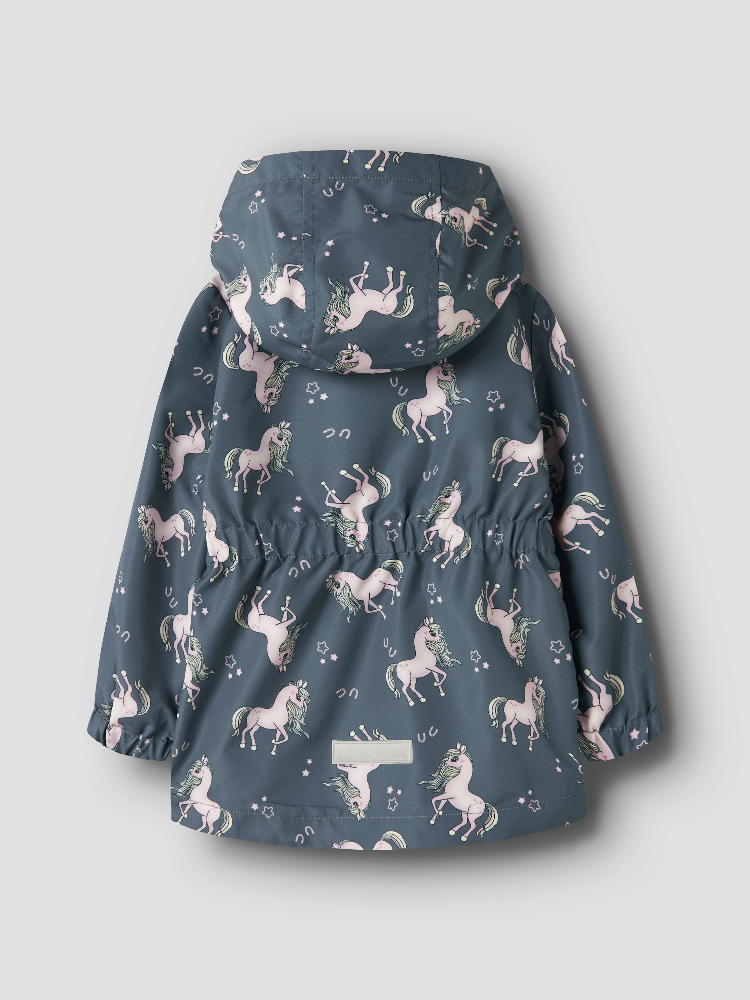 Name It Veste d'extérieur »NMFMAXI JACKET LI AOP NOOS« mit Kapuze