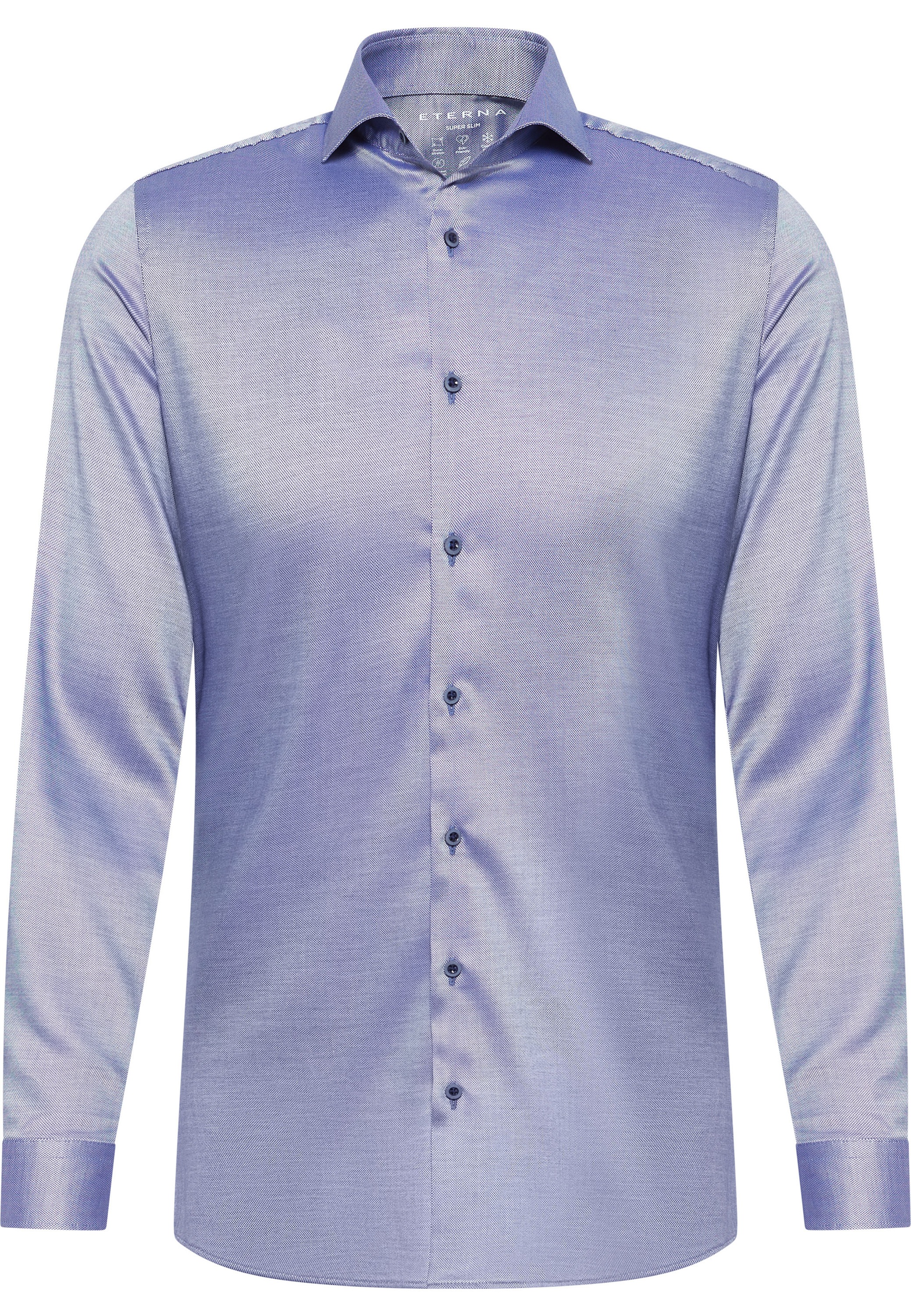 Eterna Langarmhemd »SUPER SLIM« EASY IRON (bügelleicht)
