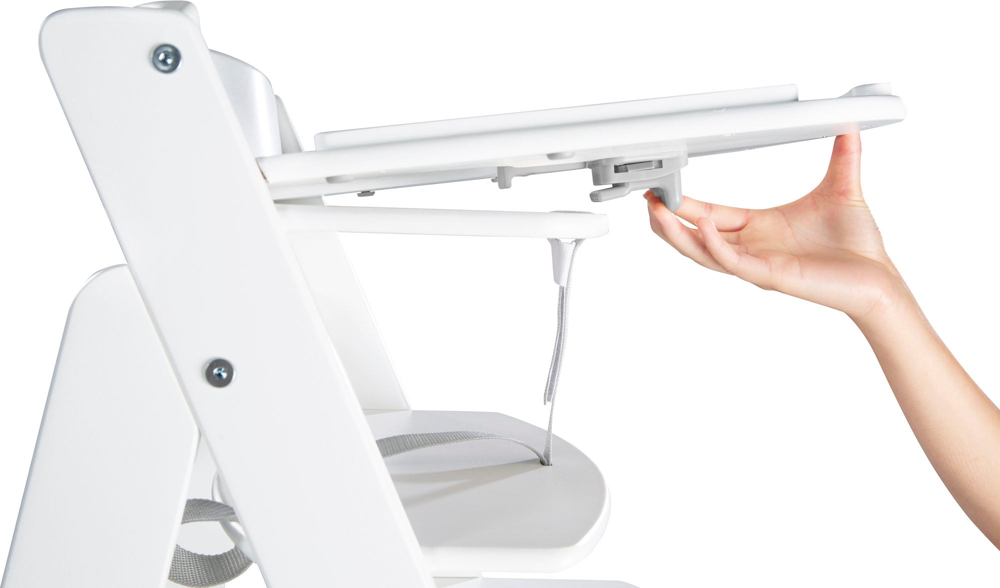 roba® Hochstuhltablett »Sit Up Flex, weiss«