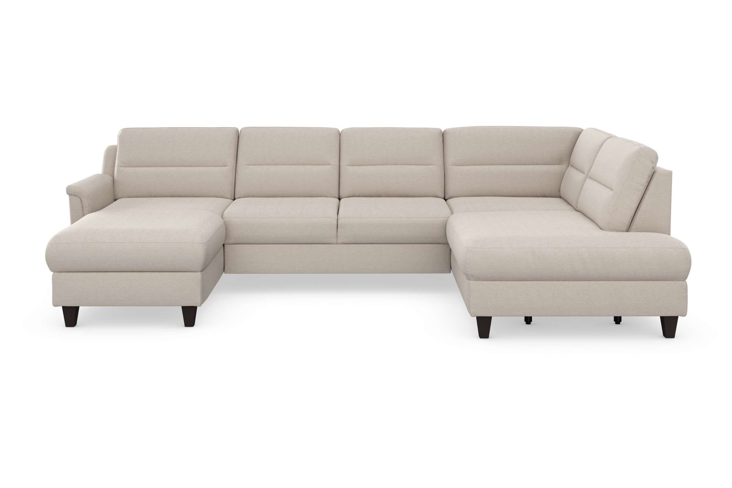 sit&more Wohnlandschaft »Farö U-Form«, inklusive Federkern, wahlweise mit Bettfunktion und Bettkasten