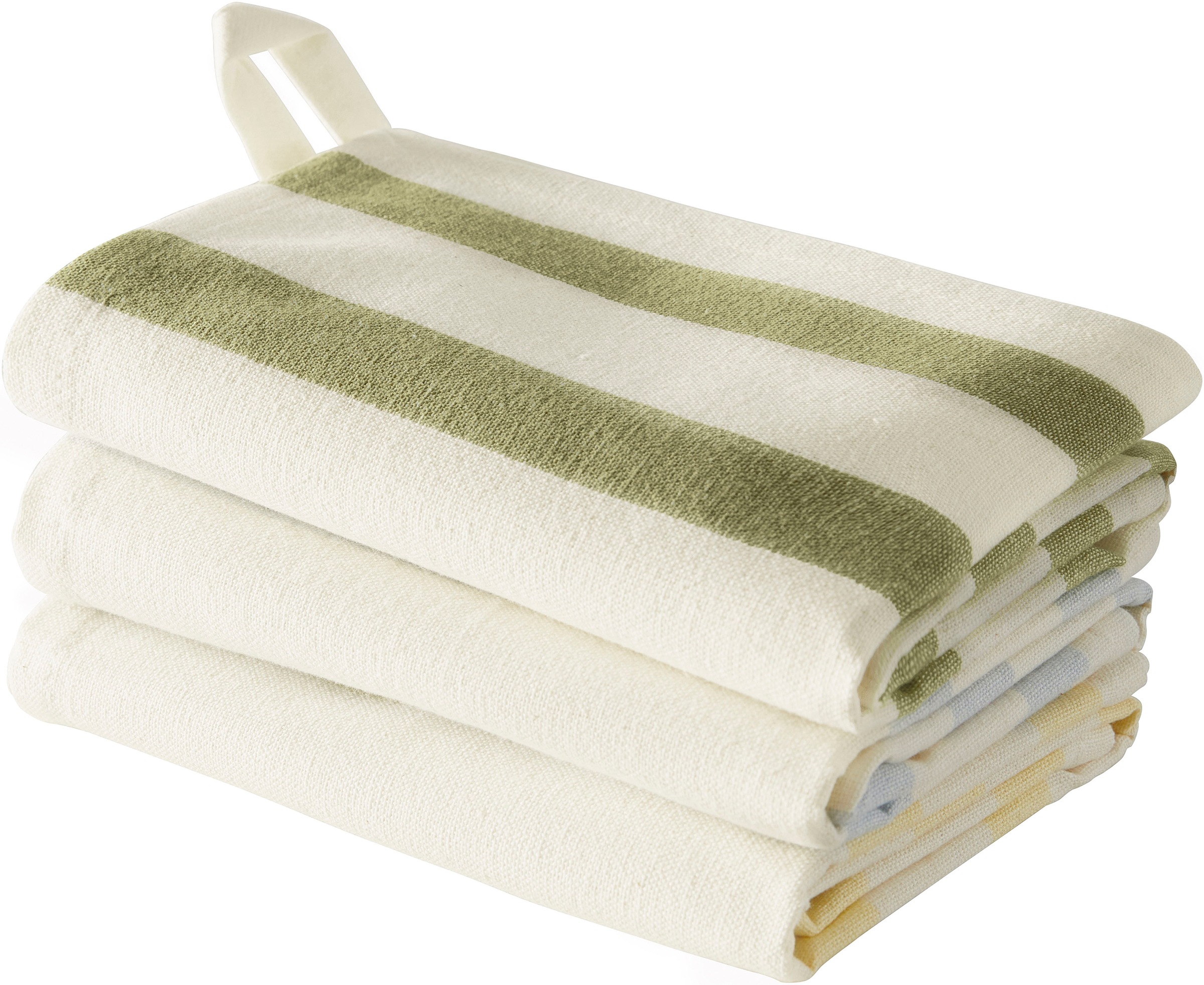 Image of s.Oliver Geschirrtuch "Frevik" 100 % Baumwolle, Stilvolles Design, 3er-Set, Pflegeleicht, premium
