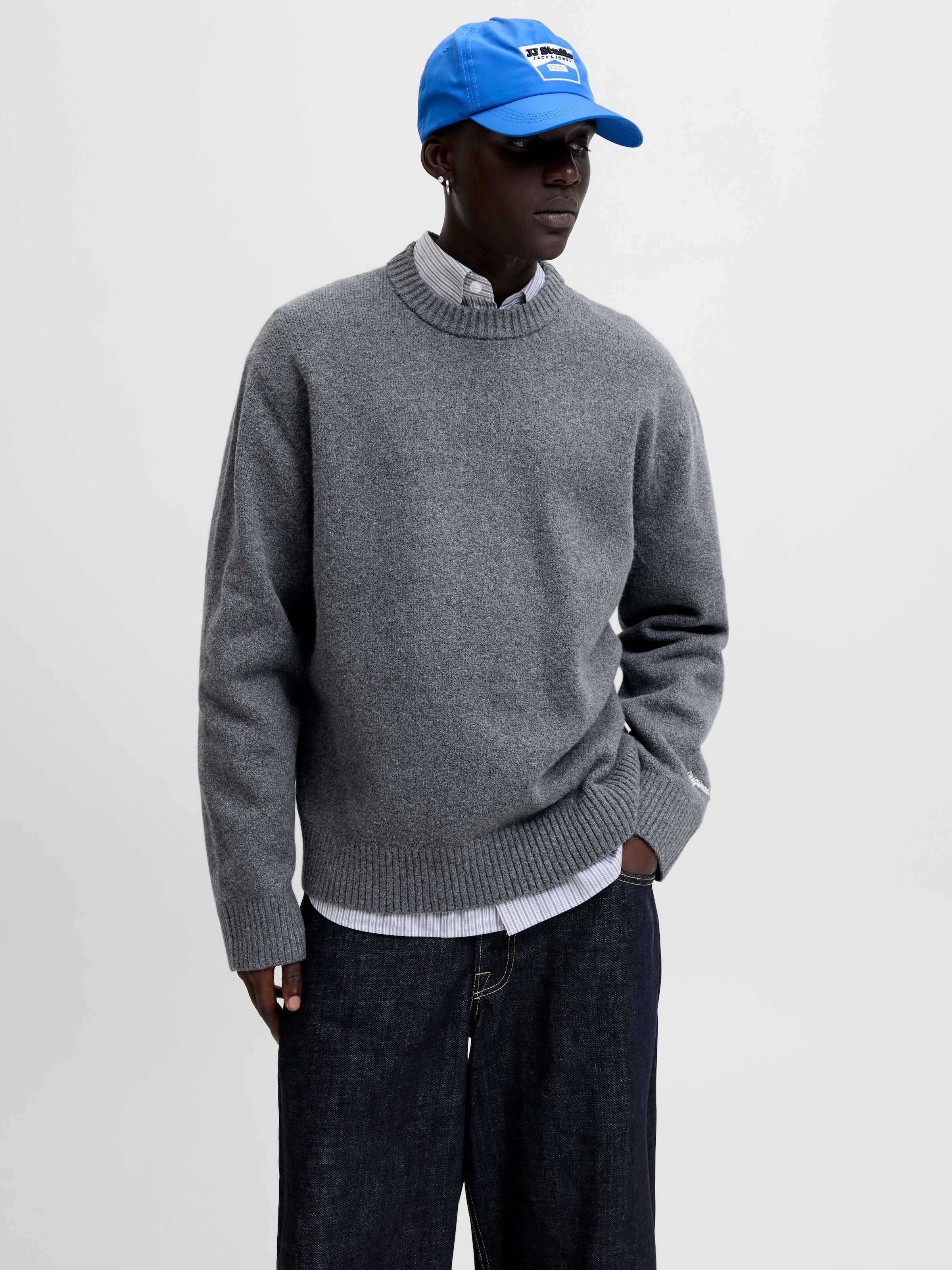 Jack & Jones Strickpullover »JORNORREBRO KNIT CREW NECK SN«