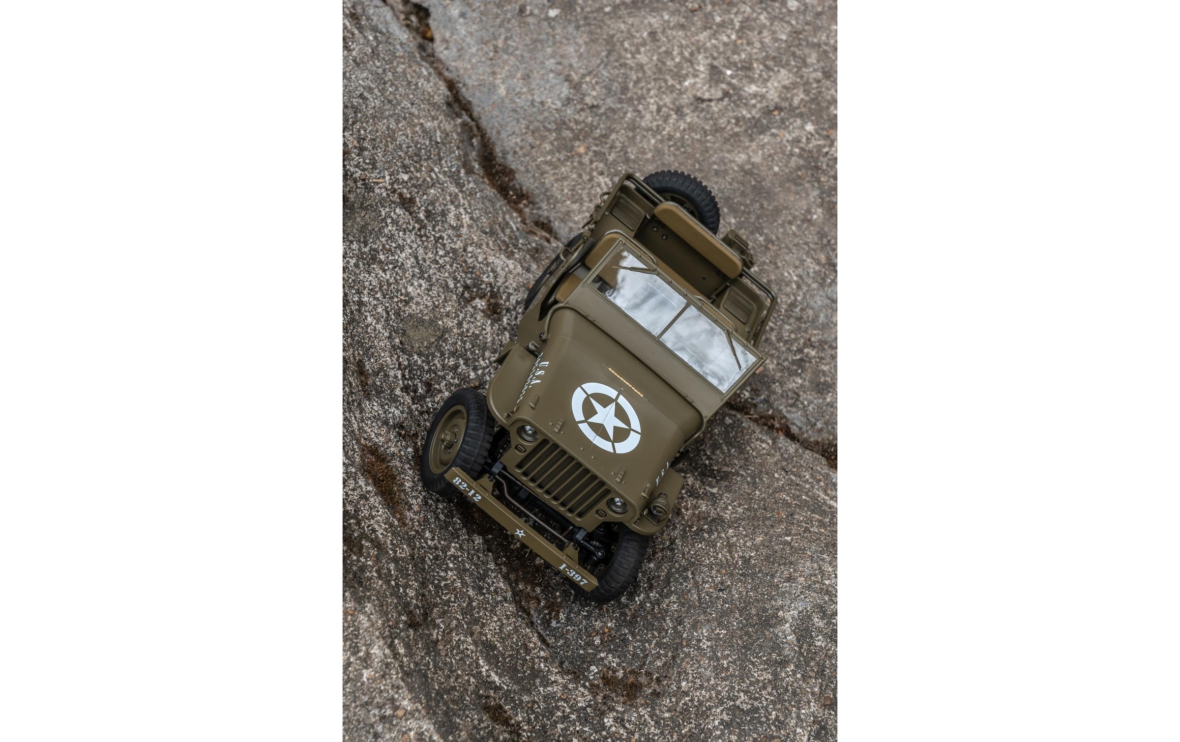 RC-Auto »RocHobby 1941 MB Willys Jeep, 1:12«