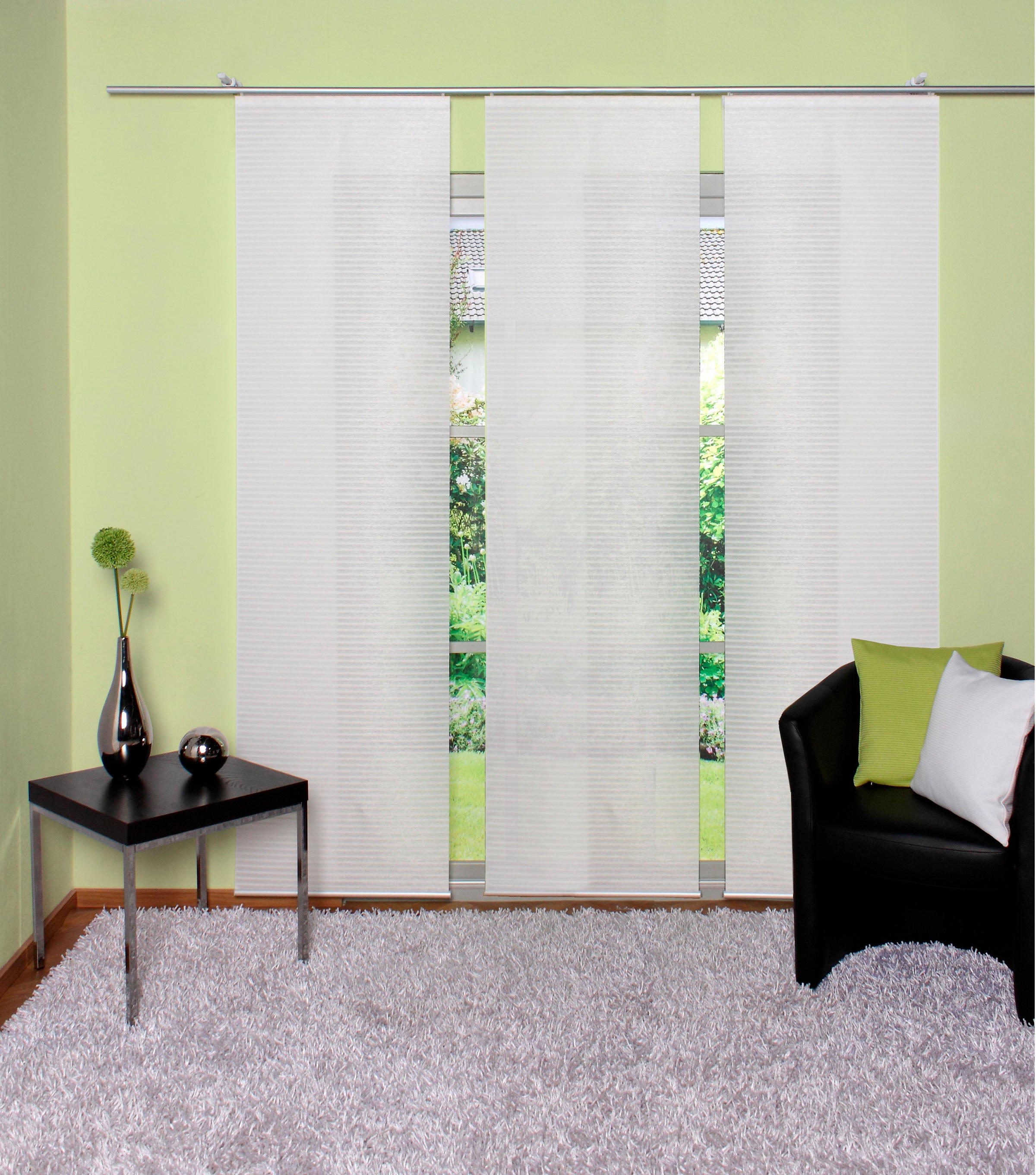Image of HOME WOHNIDEEN Schiebegardine »SCAR«, (3 St.), HxB: 245x60, inkl. Befestigungszubehör bei Ackermann Versand Schweiz