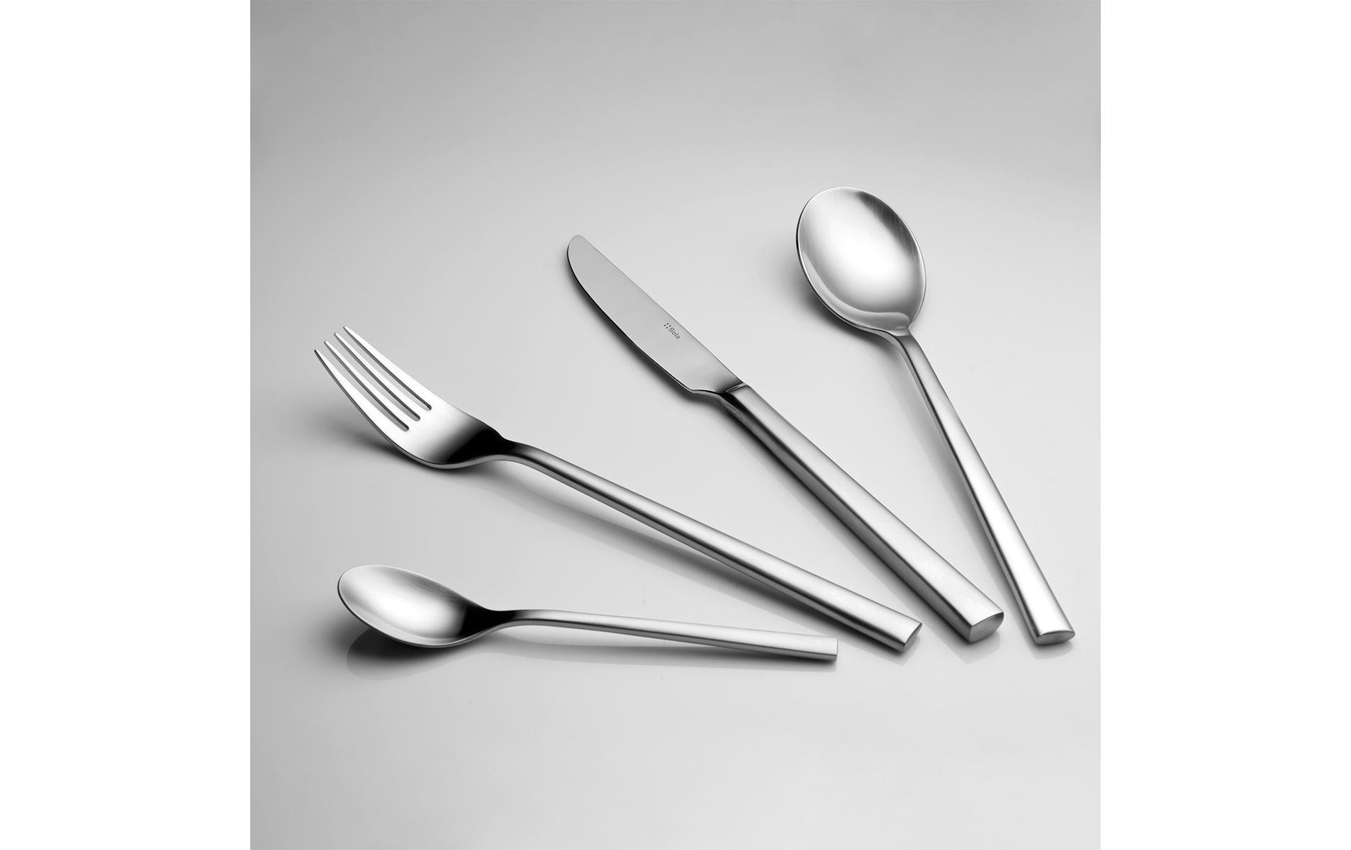 Sola Set de couverts »Living, matt, 72-tlg.« Spülmaschinenfest