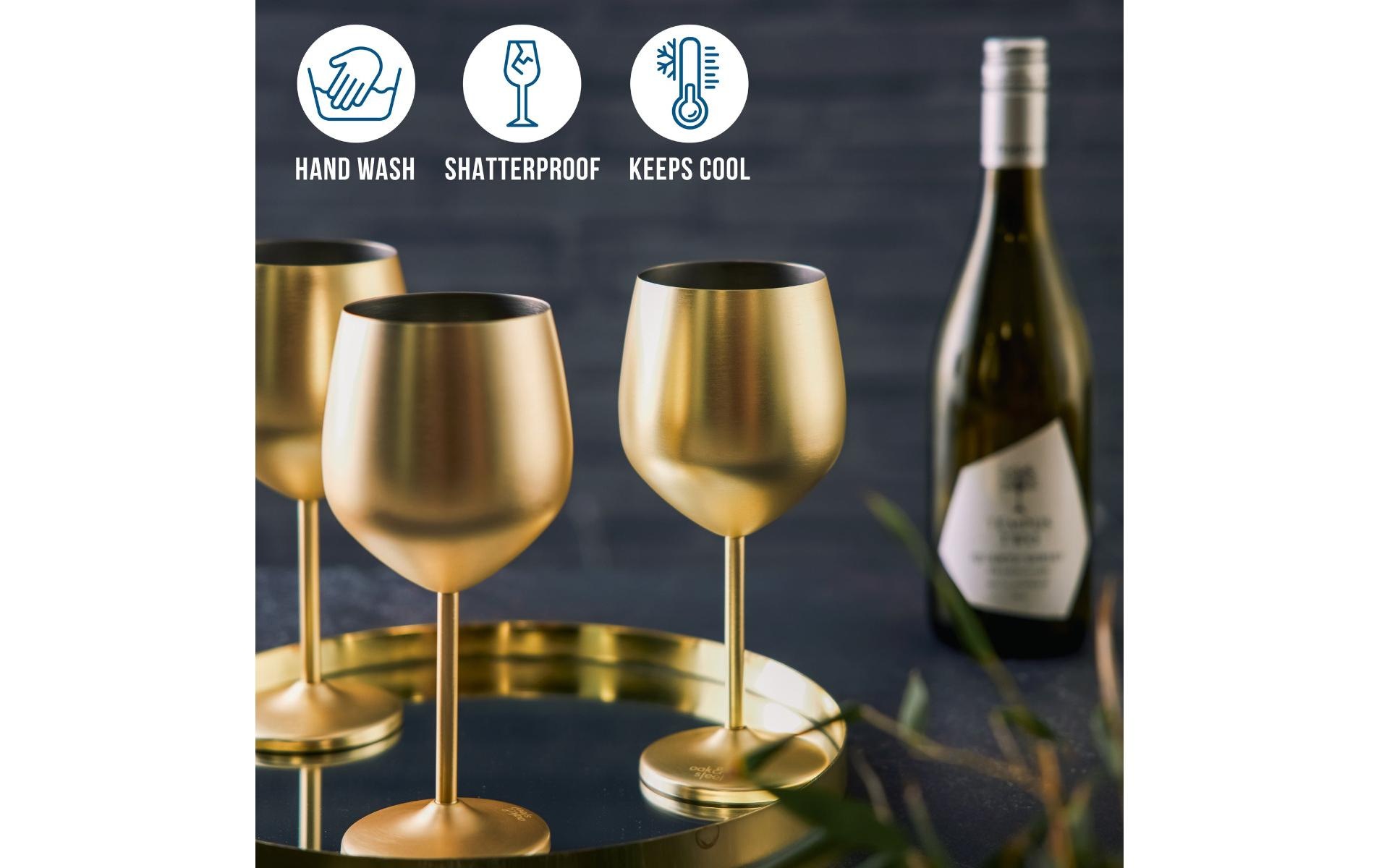   Weinglas »Oak & Steel 500 ml, 2 Stück«