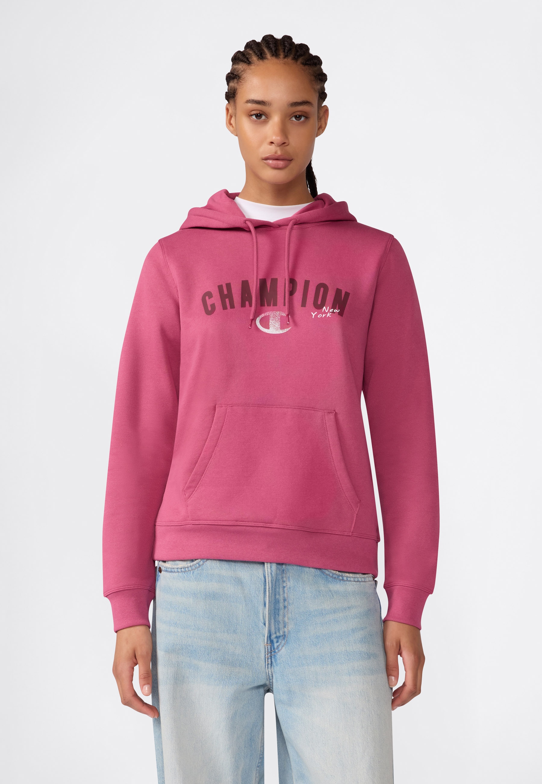 Image of Champion Kapuzensweatshirt "SPORTWEAR HOODIE Slim Fit", mit sportlicher Optik, körpernahe Slim-Fit-Passform, moderner Schnitt