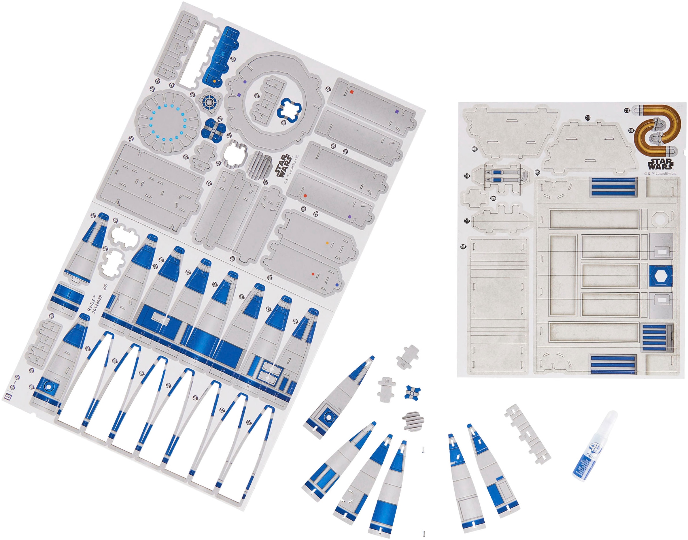 Spin Master Puzzle 3D »4D Build - Star Wars - R2-D2 Roboter«