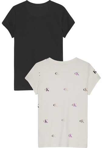 Calvin Klein Jeans T-Shirt »2-PACK SLIM MONOGRAM AOP TOP«, (Packung, 2 tlg.) kaufen