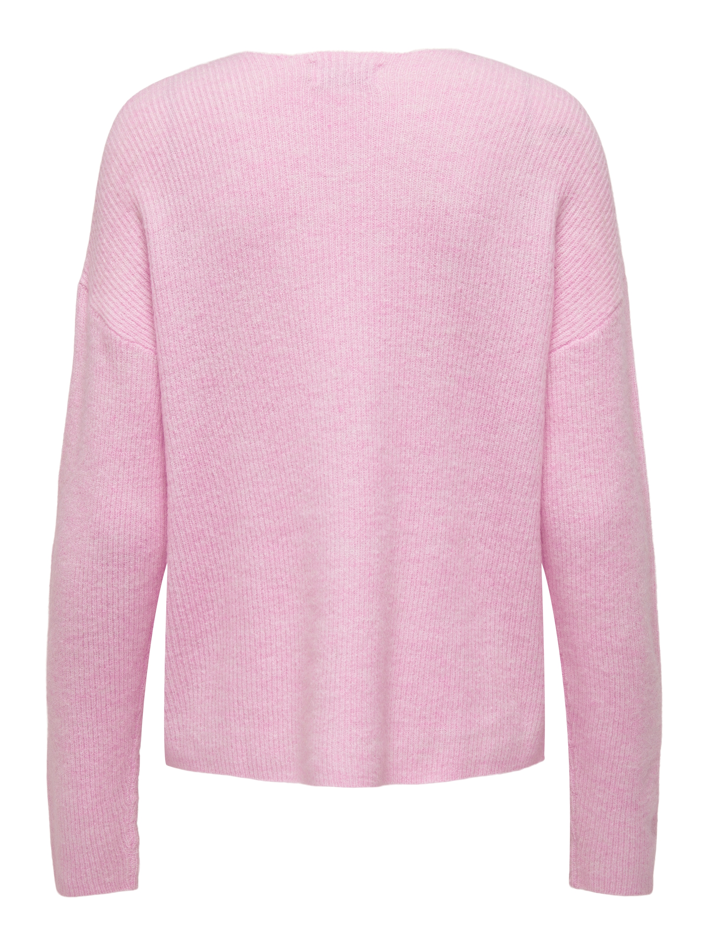 ONLY Pull col V »ONLCAMILLA V-NECK L/S PULLOVER KNT NOOS« Materialmix, regular fit