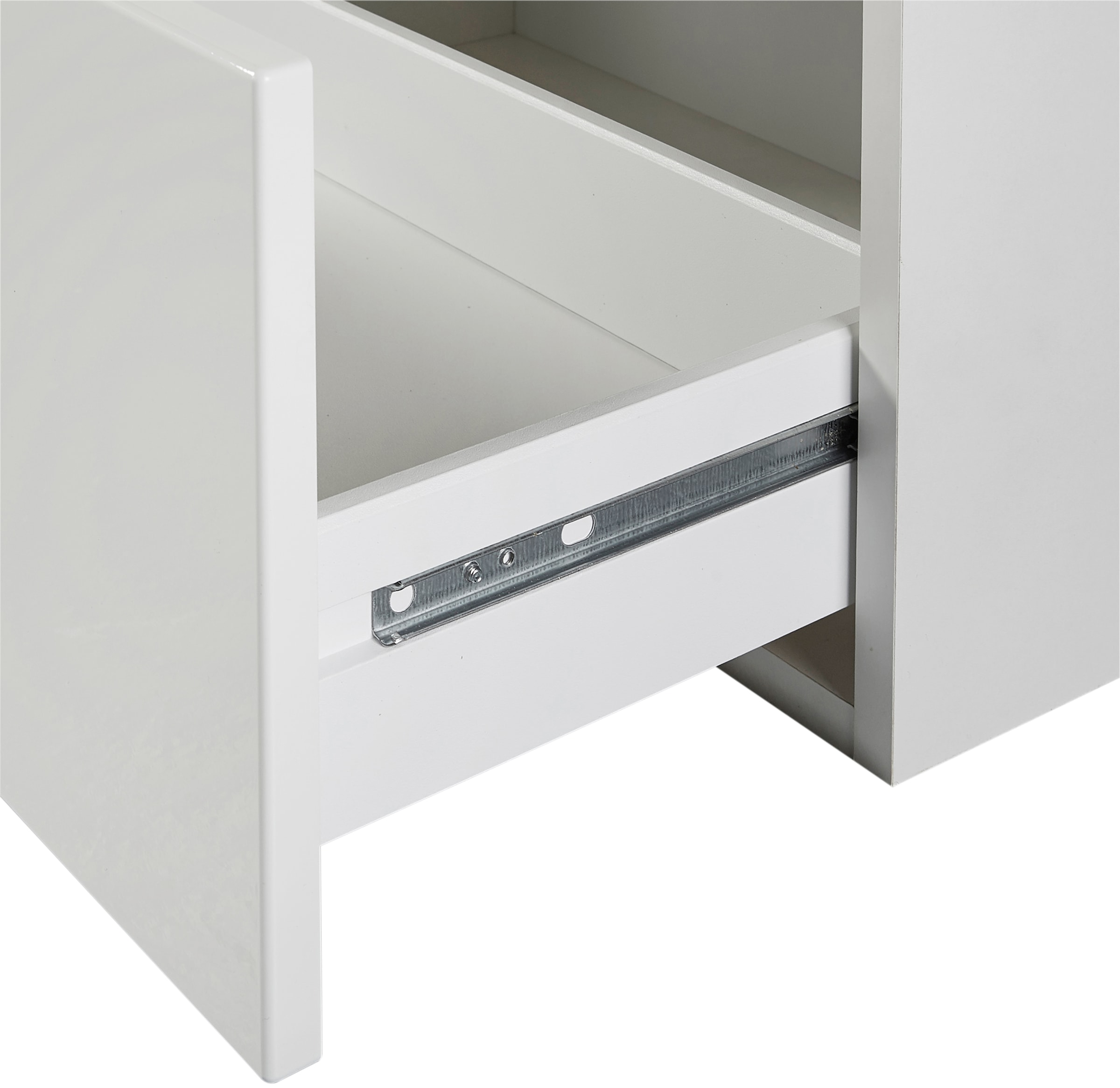 welltime Waschbeckenunterschrank »Trento, verschiedene Ausführungen und Farben«, Badmöbel, Breite 60 cm, Beckenunterschrank auf Füssen, Made in Germany