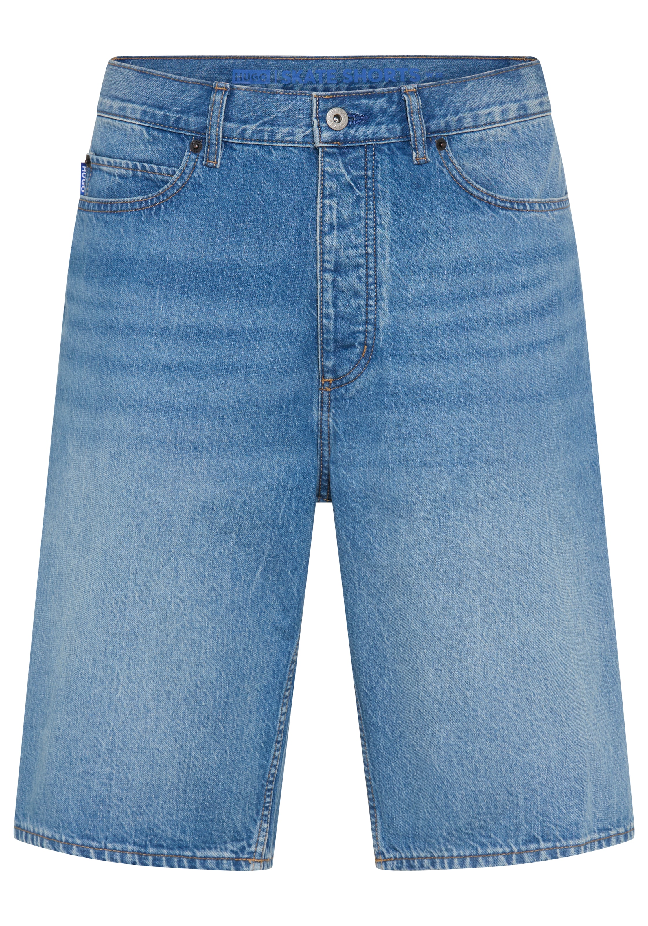 HUGO Short en jean »Skate Shorts« en coupe droite