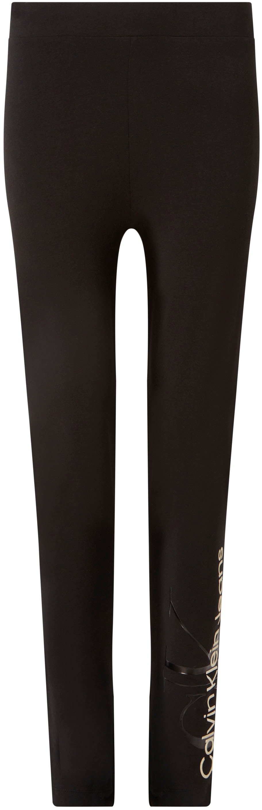♕ Calvin Klein Jeans Leggings »GLOSSY MONOGRAM LEGGINGS«, mit markantem CK-Print  und Schriftzug versandkostenfrei auf