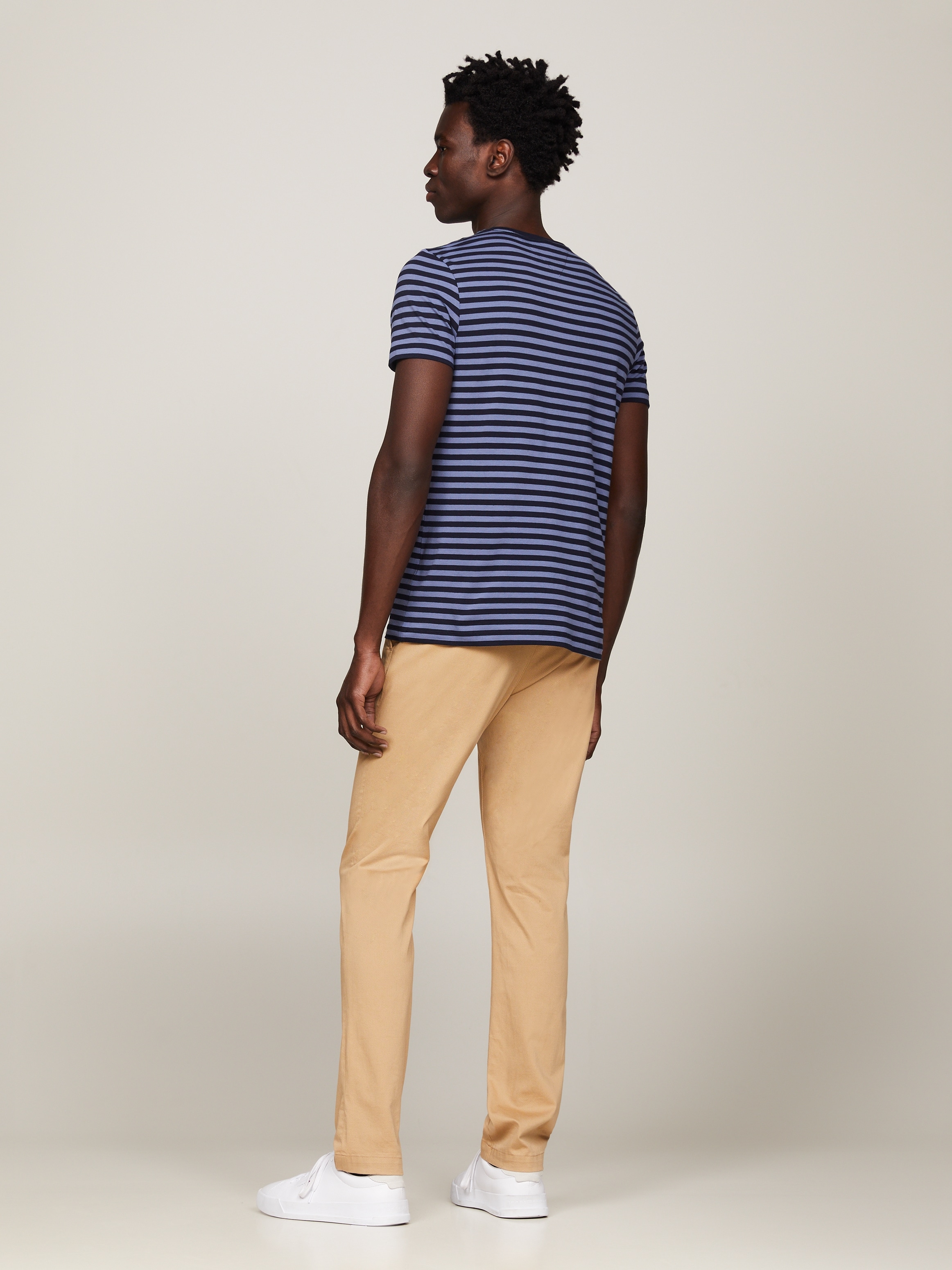 Tommy Hilfiger T-Shirt »STRETCH SLIM FIT TEE«, mit Rundhalsausschnitt