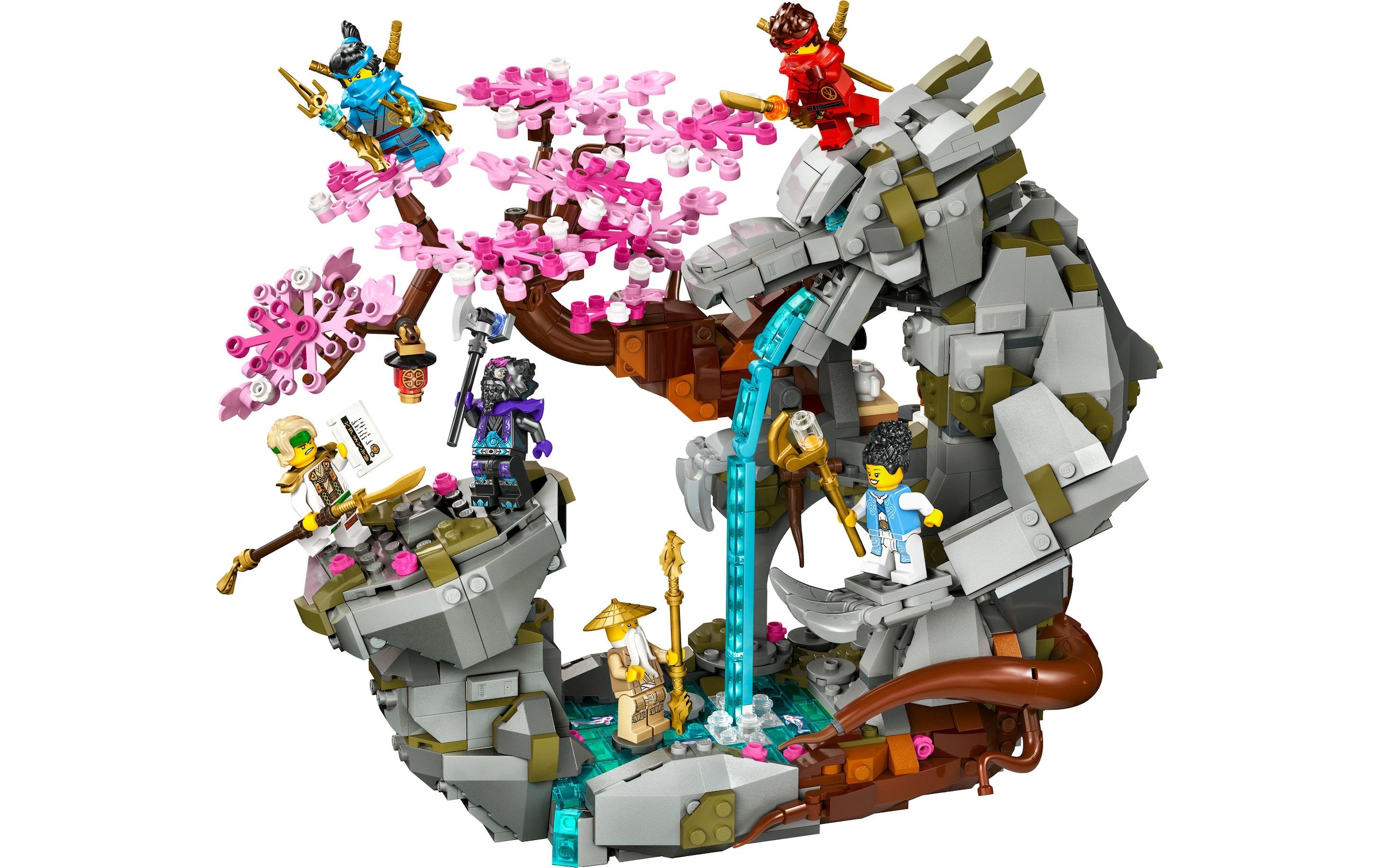 LEGO® Spielbausteine »Ninjago Drachenstein-Tempel 71819«, (1212 St.)