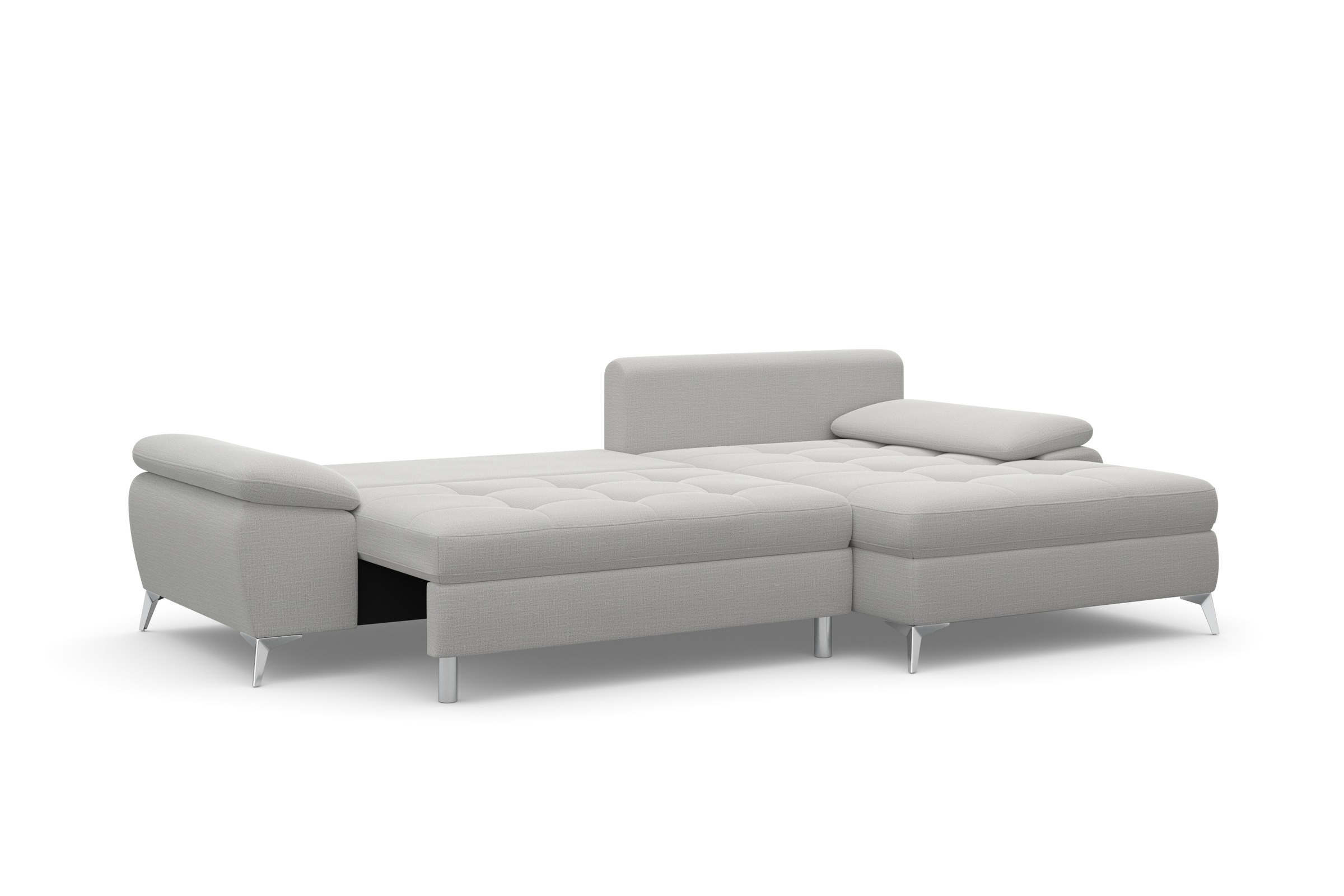 sit&more Ecksofa »Latigo L-Form«, mit Recamiere, wahlweise mit Bettfunktion und Bettkasten
